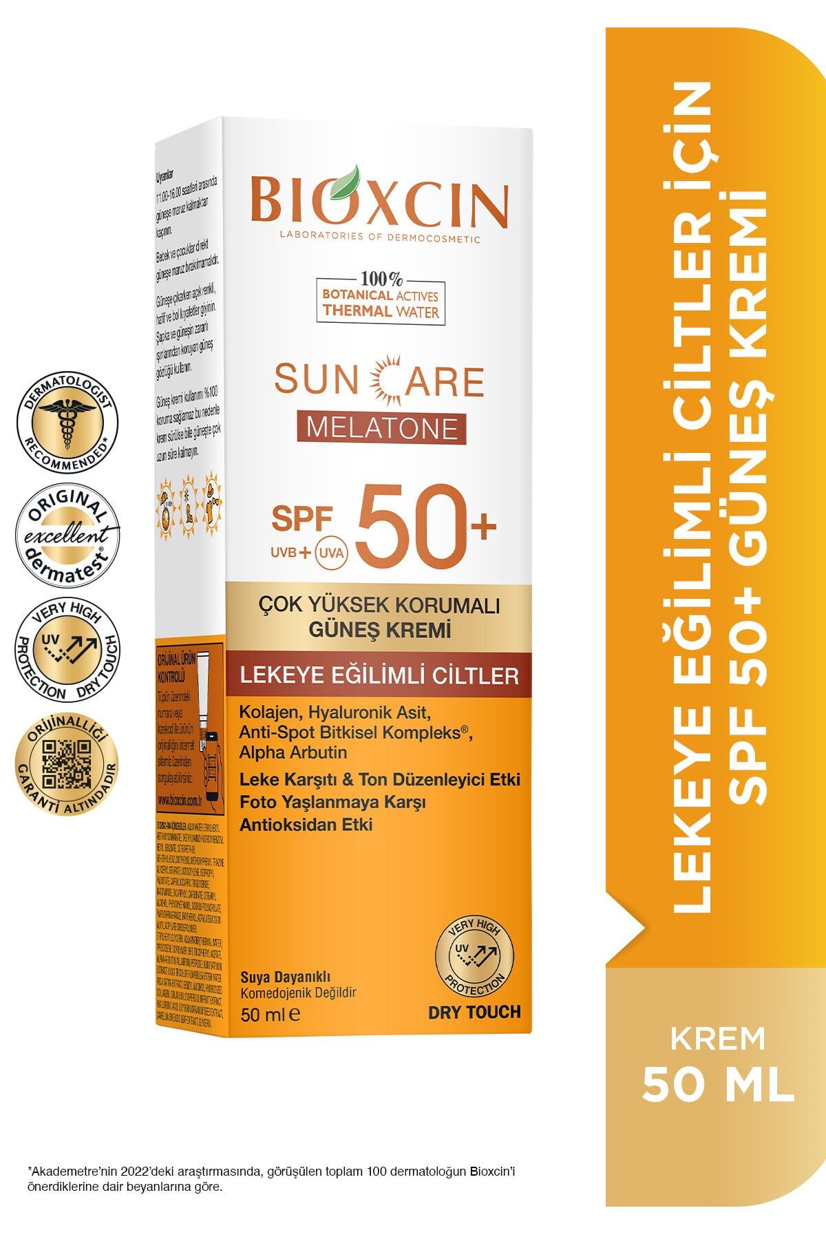 Bioxcin Sun Care Lekeye Eğilimli Ciltler Için Çok Yüksek Korumalı Güneş Kremi 50 Spf 5'li