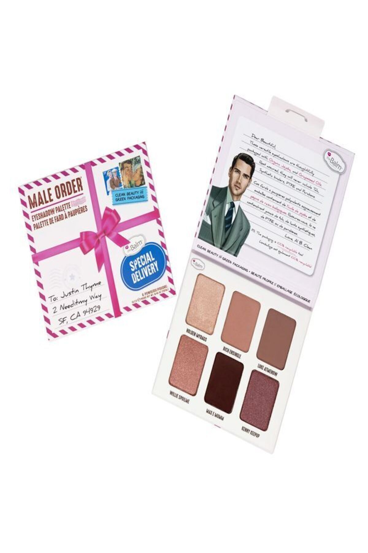 the balm Male Order Far Paleti Special Delivery Göz Farı Paleti