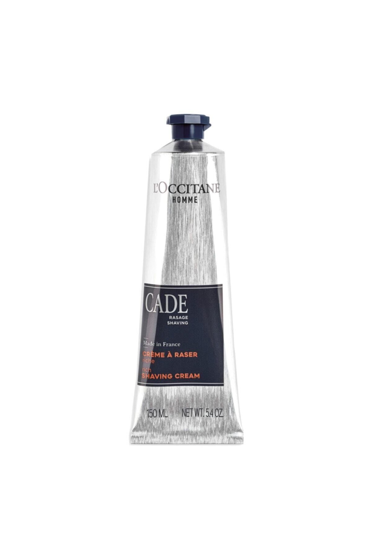 L'Occitane Cade Tıraş Kremi, Ardıç ve Shea Yağı İçeren, 150 ml