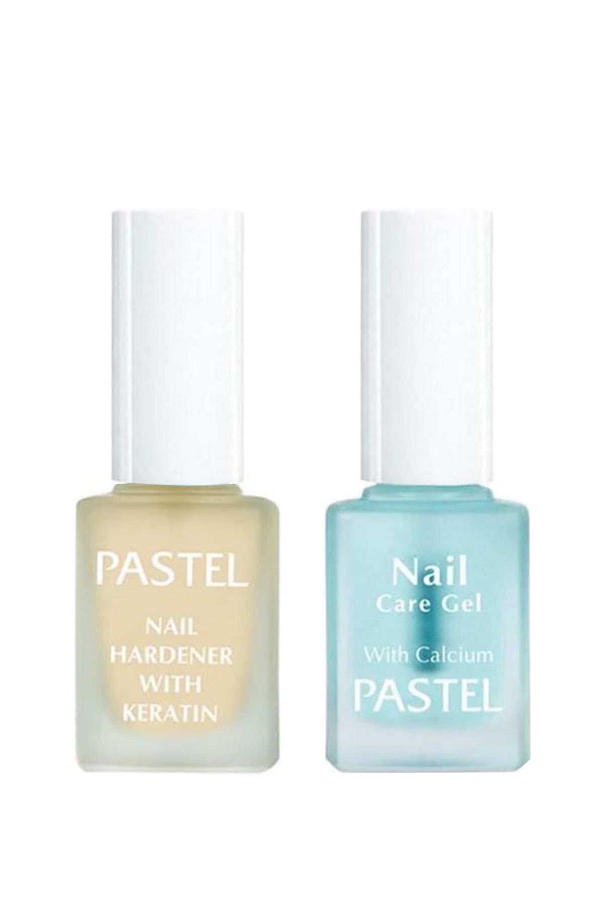 Pastel Keratinli Tırnak Güçlendirici + Kalsiyumlu Tırnak Bakım Jeli