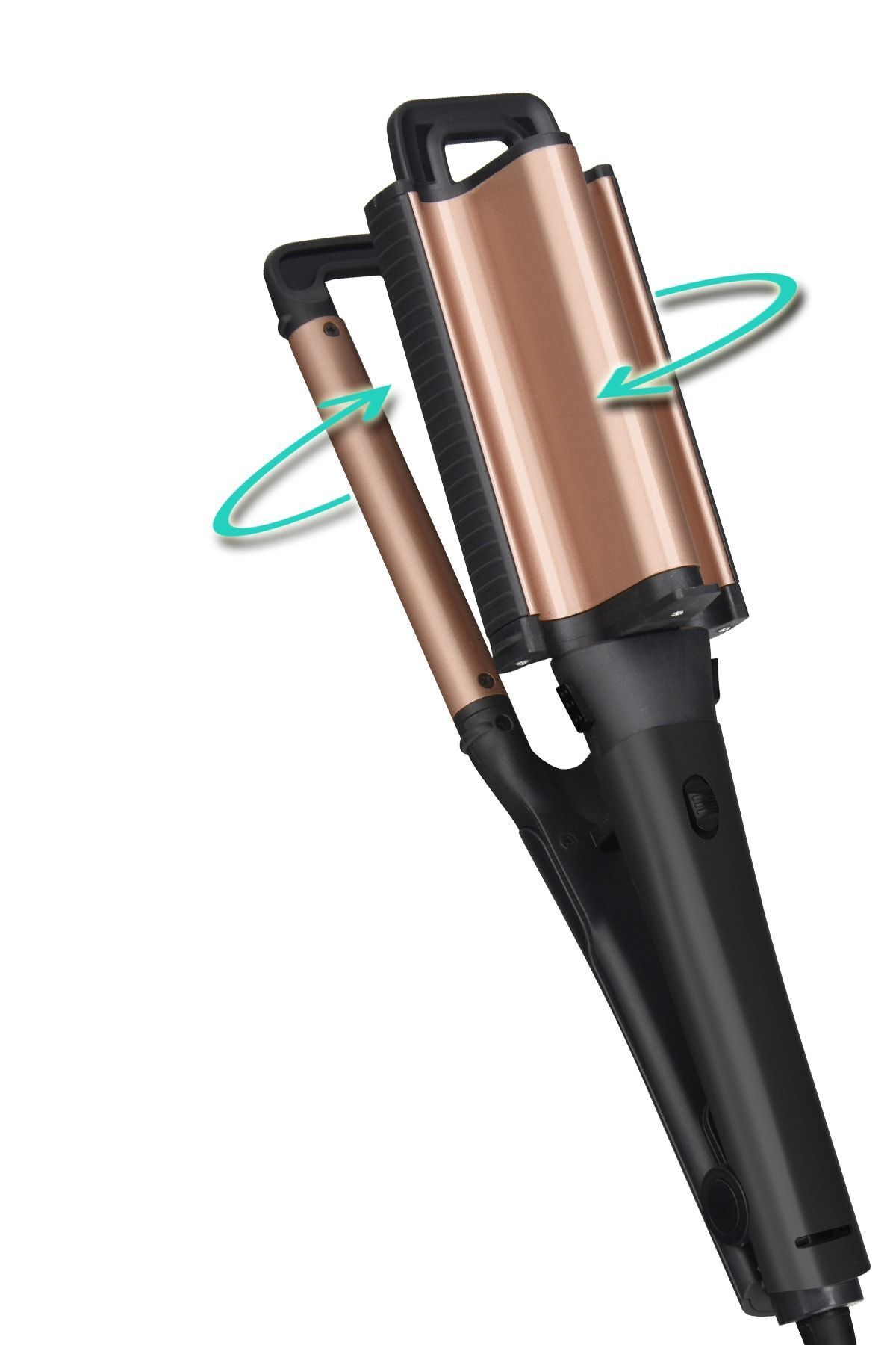 Shibowavy 2in1 Wag Maşa (2 AYARLI DÖNER BAŞLIKLI 16MM İNCE BUKLE & 38MM İRİ DALGA)