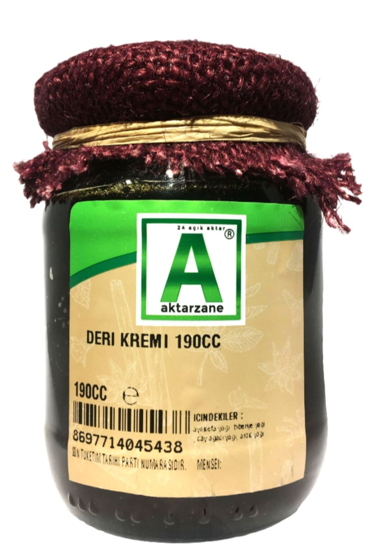 Aktarzane Deri Kremi Özel Krem Avantajlı Boy 190cc