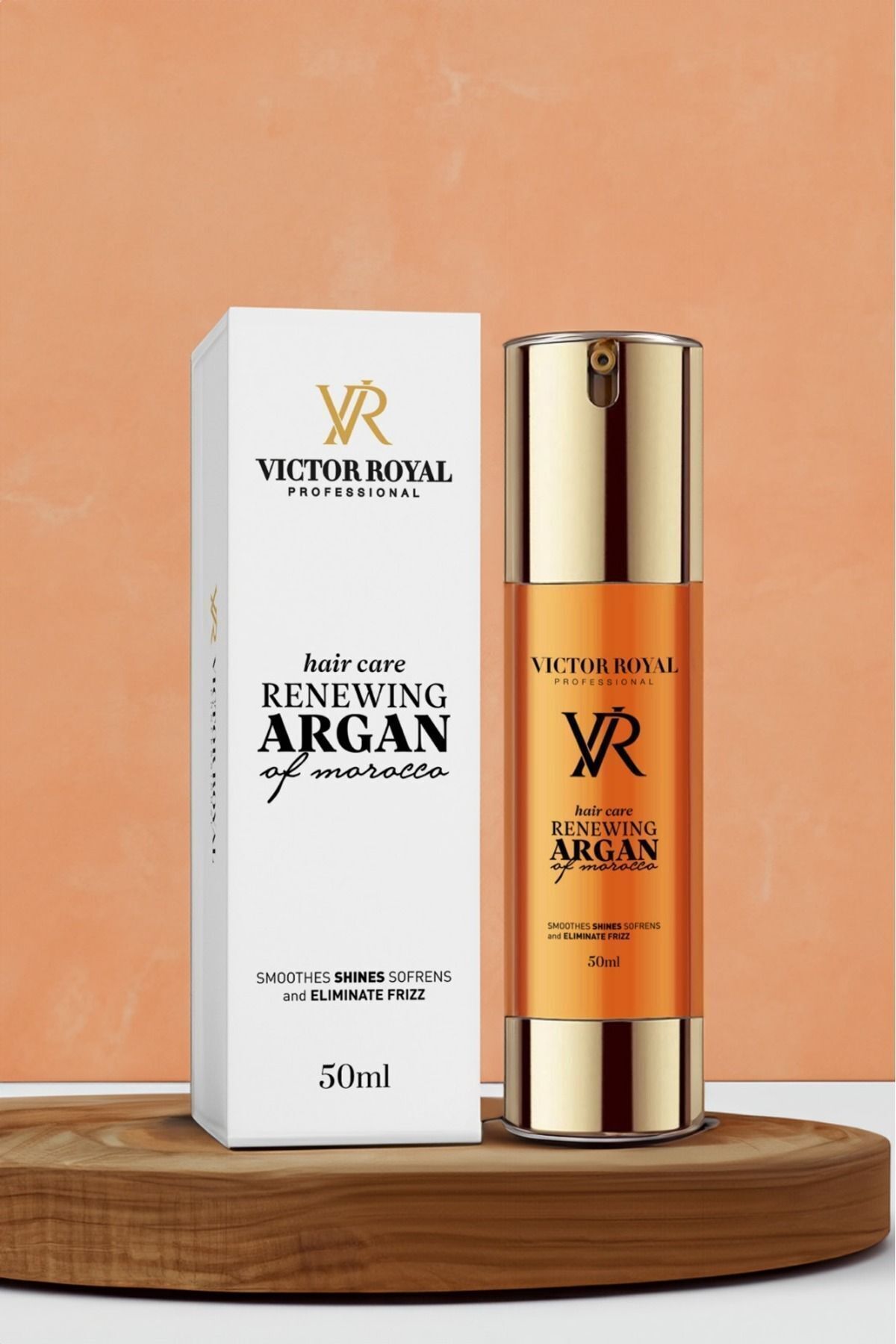 Victor Royal Yıpranmış Ve Kuru Saçlar Için Lux Oil Argan Yağı 50ml. 8684415818256