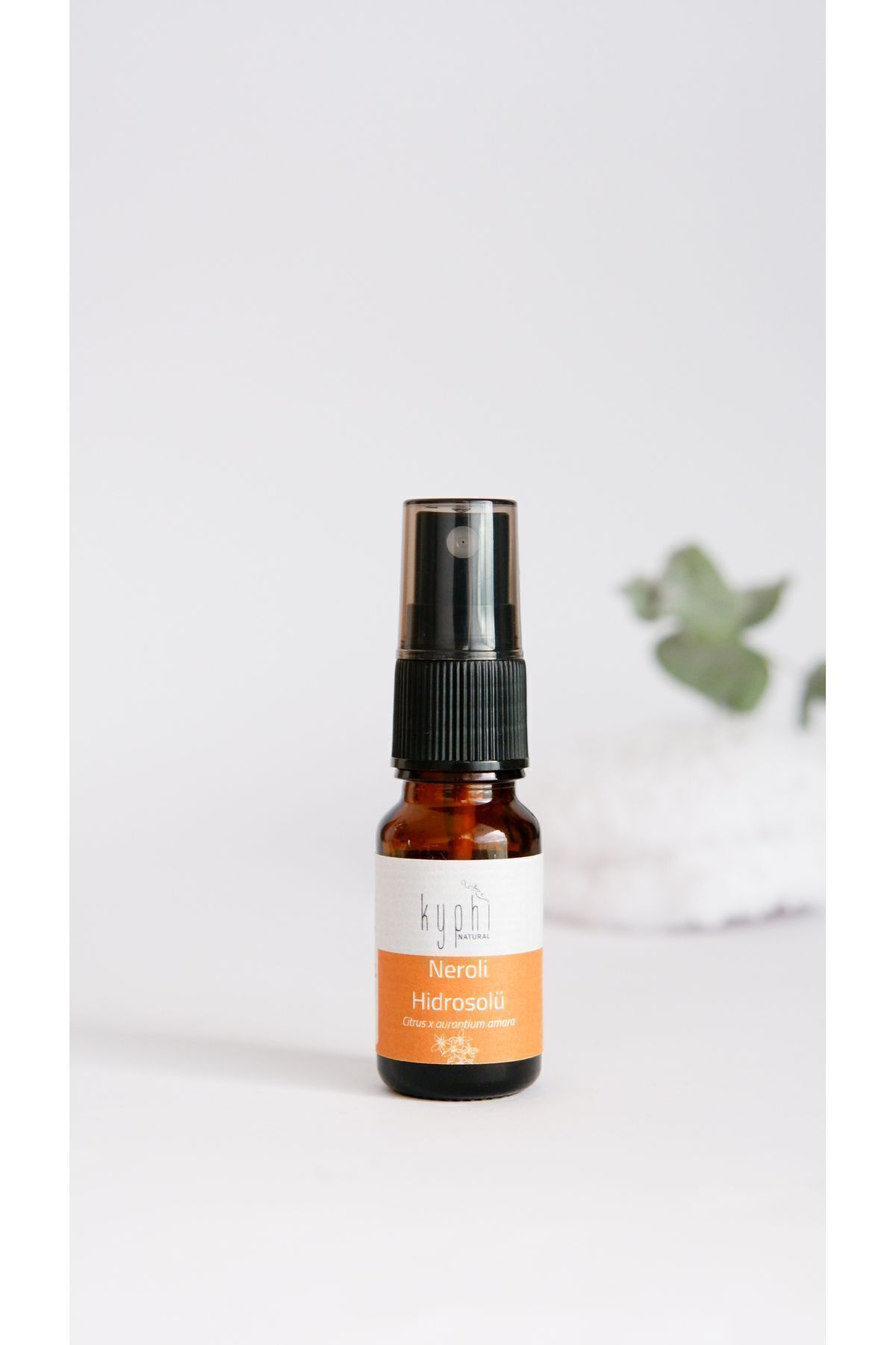 Kyphi Natural Neroli Hidrosolü 10 ml -Seyahat Boy ( Citrus x aurantium amara) %100 Saf
