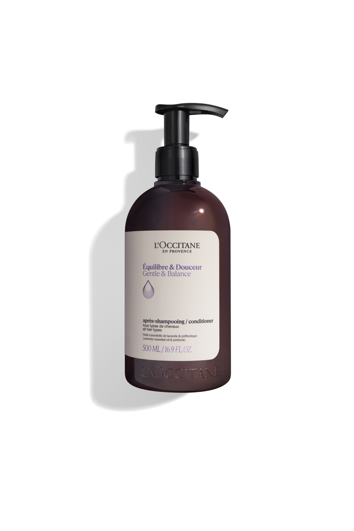 L'Occitane Dengeleyici Saç Kremi, Tüm Saç Tipleri için, Prebiyotik, 500 ml