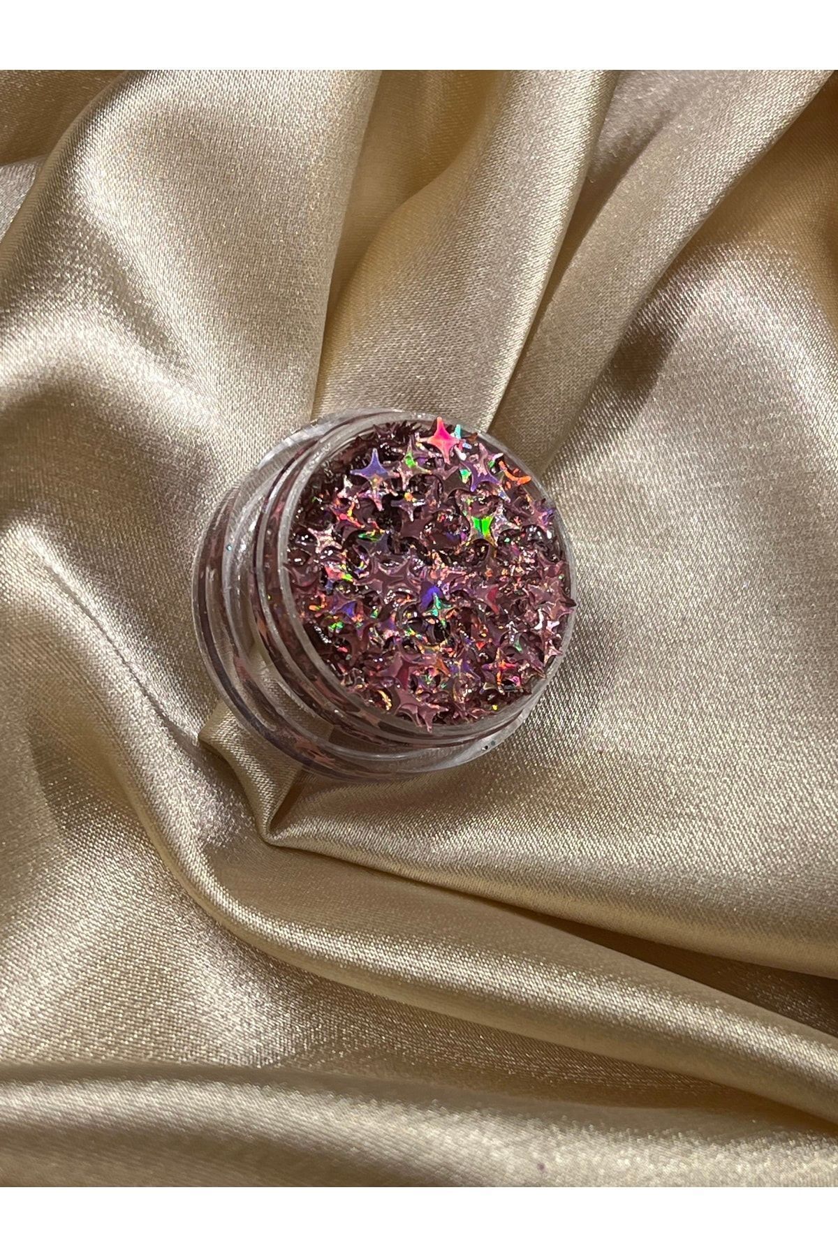 tolstoy Jel Kıvamında Parlak Glitter- Pink Point Simli
