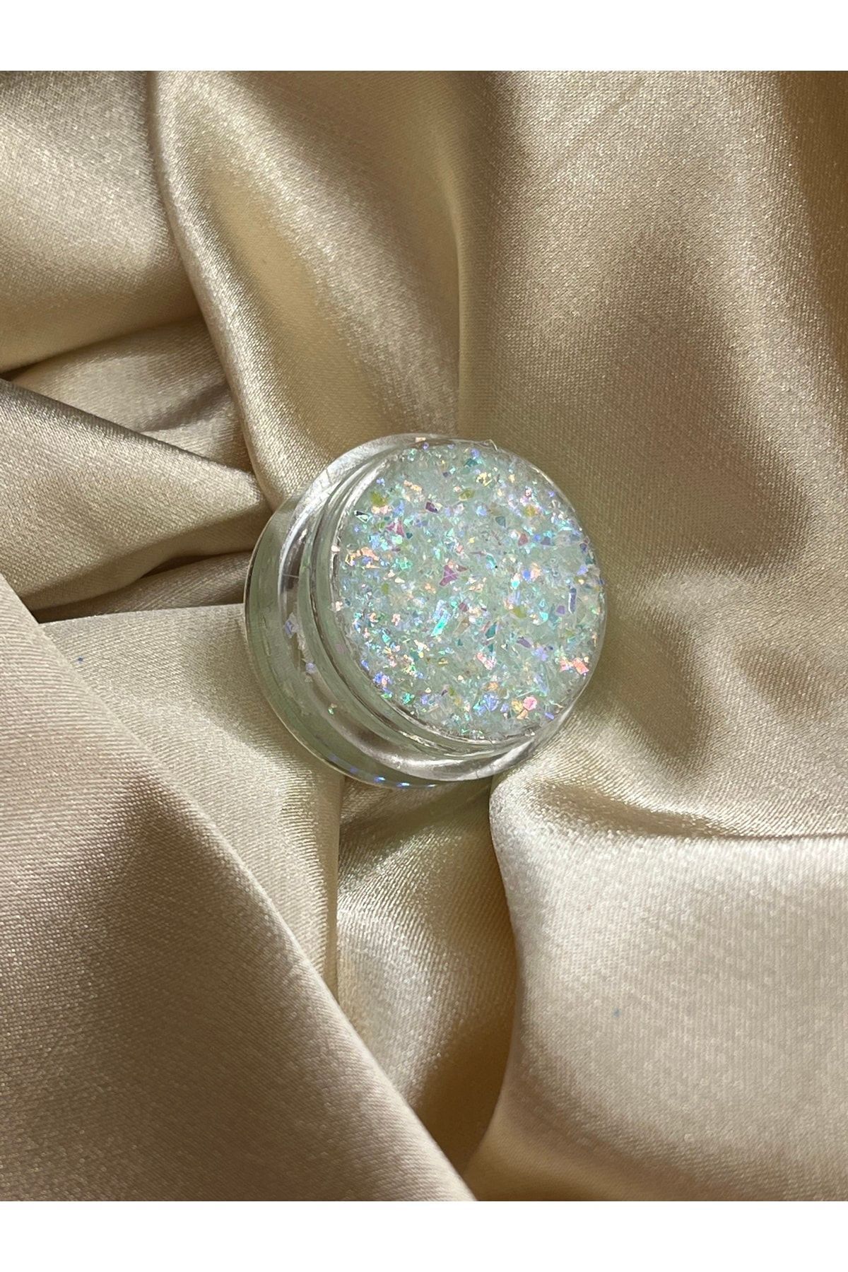 tolstoy Jel Kıvamında Parlak Glitter - White Angel Simli