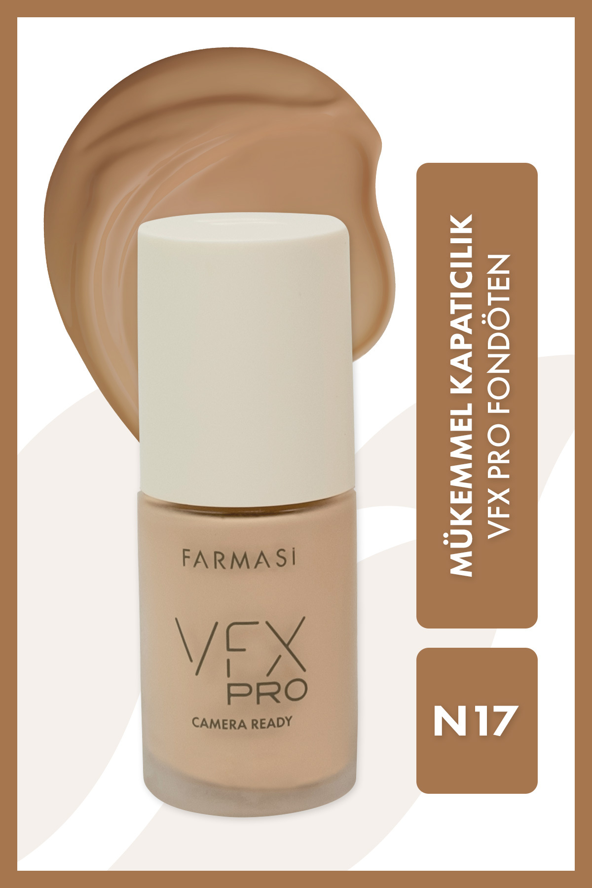 Farmasi Vfx Pro Camera Ready Fondöten N17 30 Ml