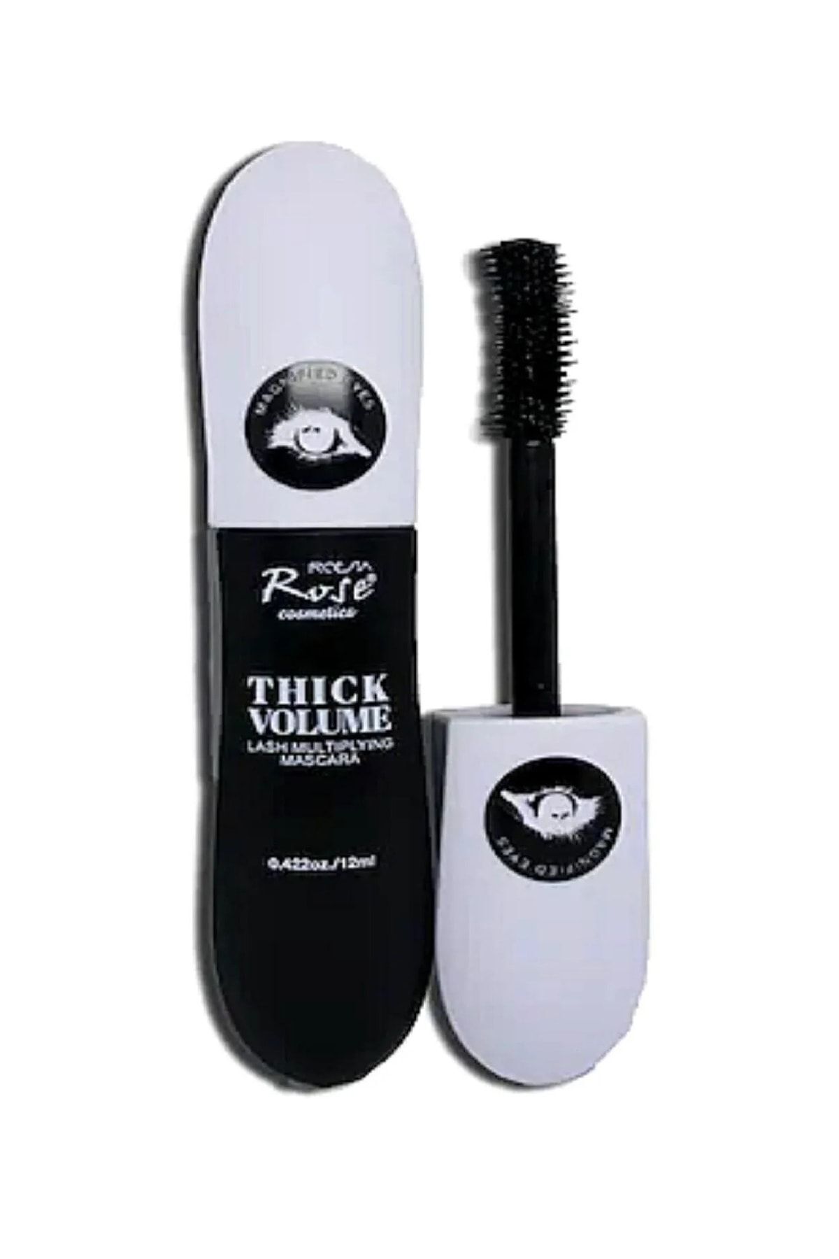 Rose Roesıa Cosmetics Hacim Etkili Siyah Maskara - Thick Volume