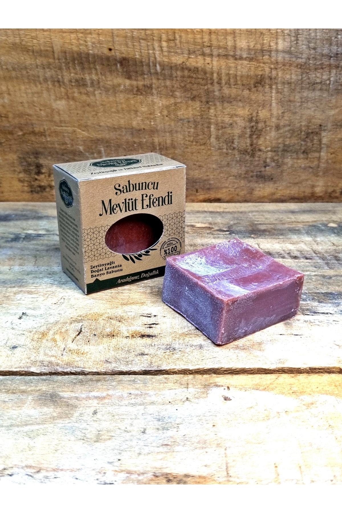 Sabuncu Mevlüt Efendi Saf Zeytinyağlı Doğal Lavanta Banyo Sabunu 100 gr (1 ADET)