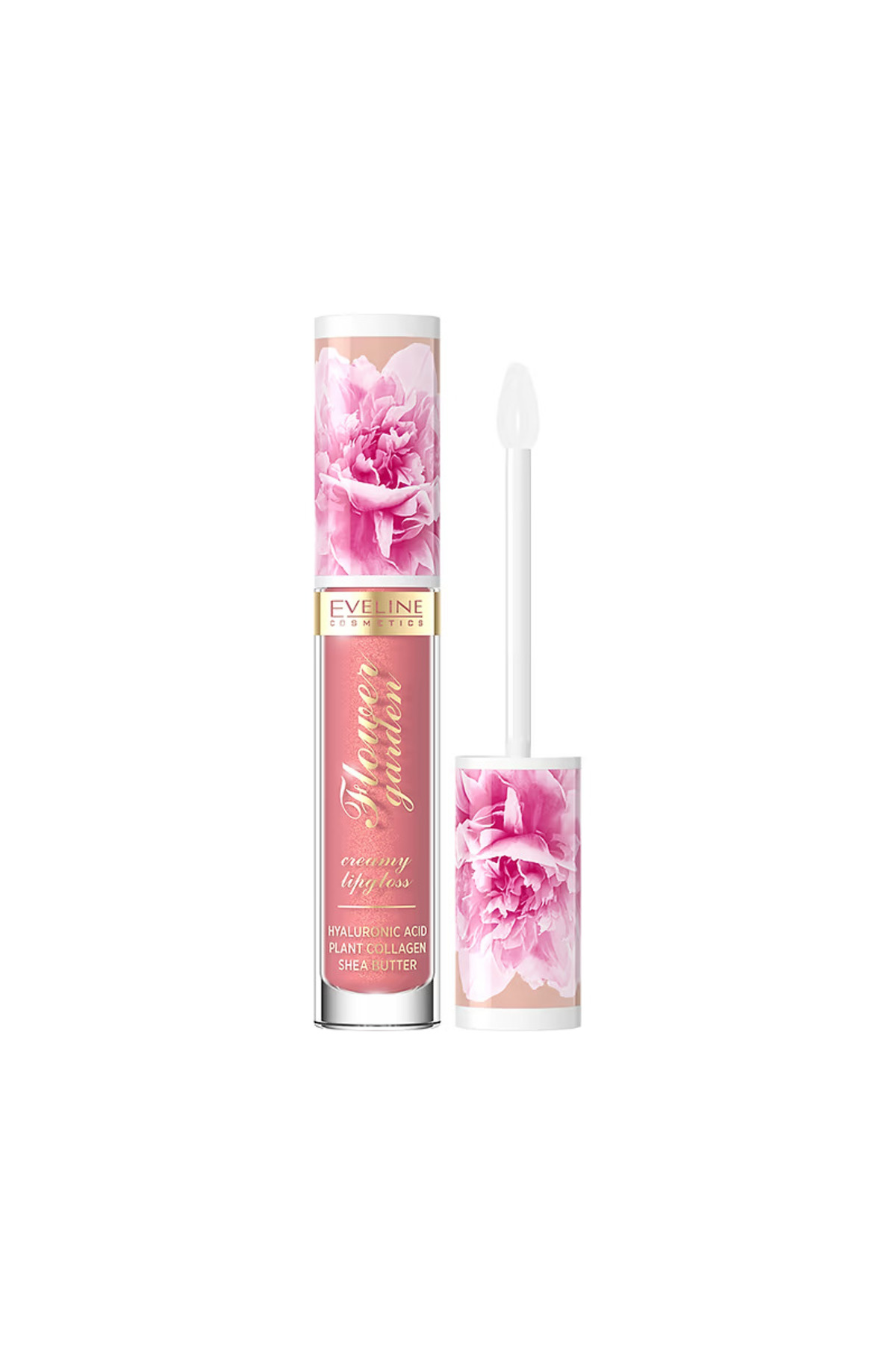 Eveline Cosmetics FLOWER GARDEN LIP GLOSS HYALURONİK ASİTLİ DUDAK PARLATICI 4,5ML
