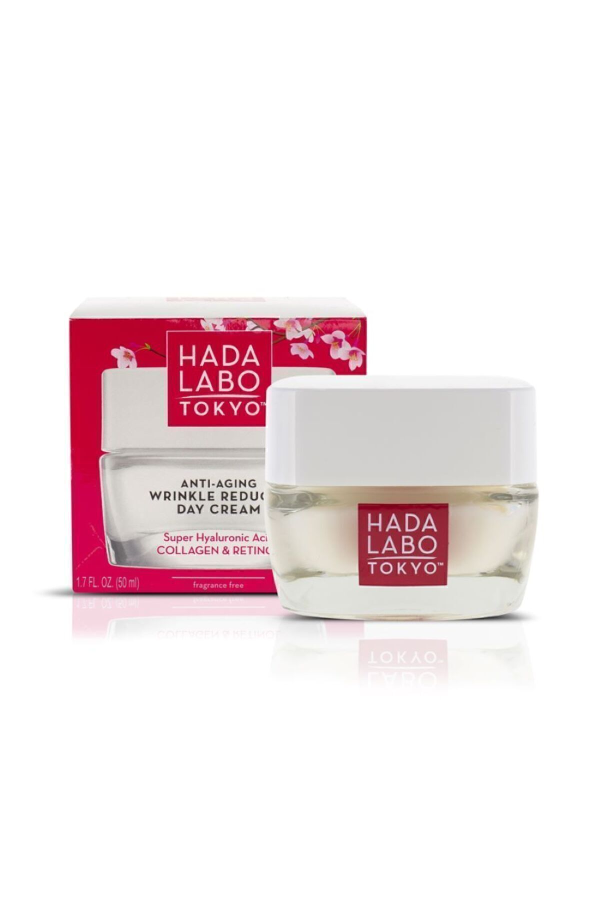 Hada Labo Tokyo Kırışıklık Karşıtı Hyaluronik Asitli Nemlendiricili Gündüz Kremi 50 ml