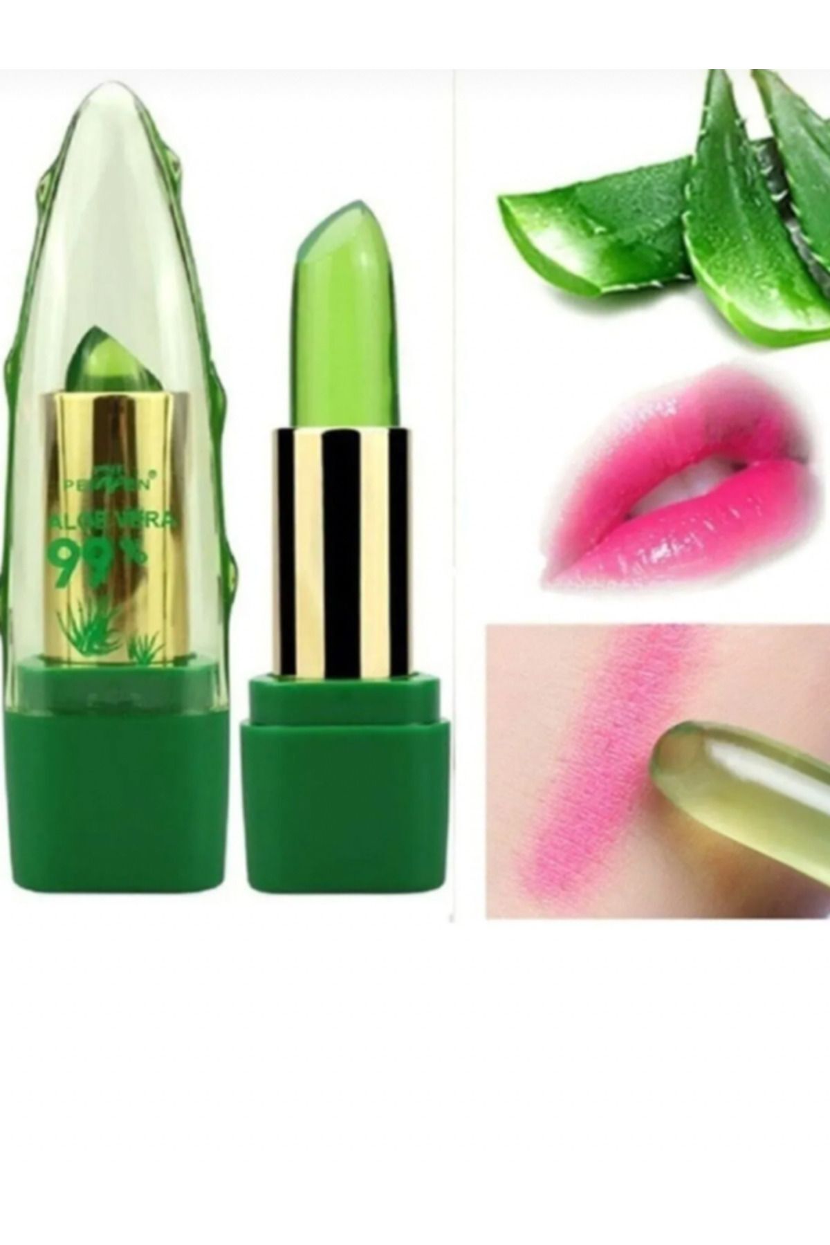 %99 Aloe Vera Renkli Dudak Balmı 1 Adet