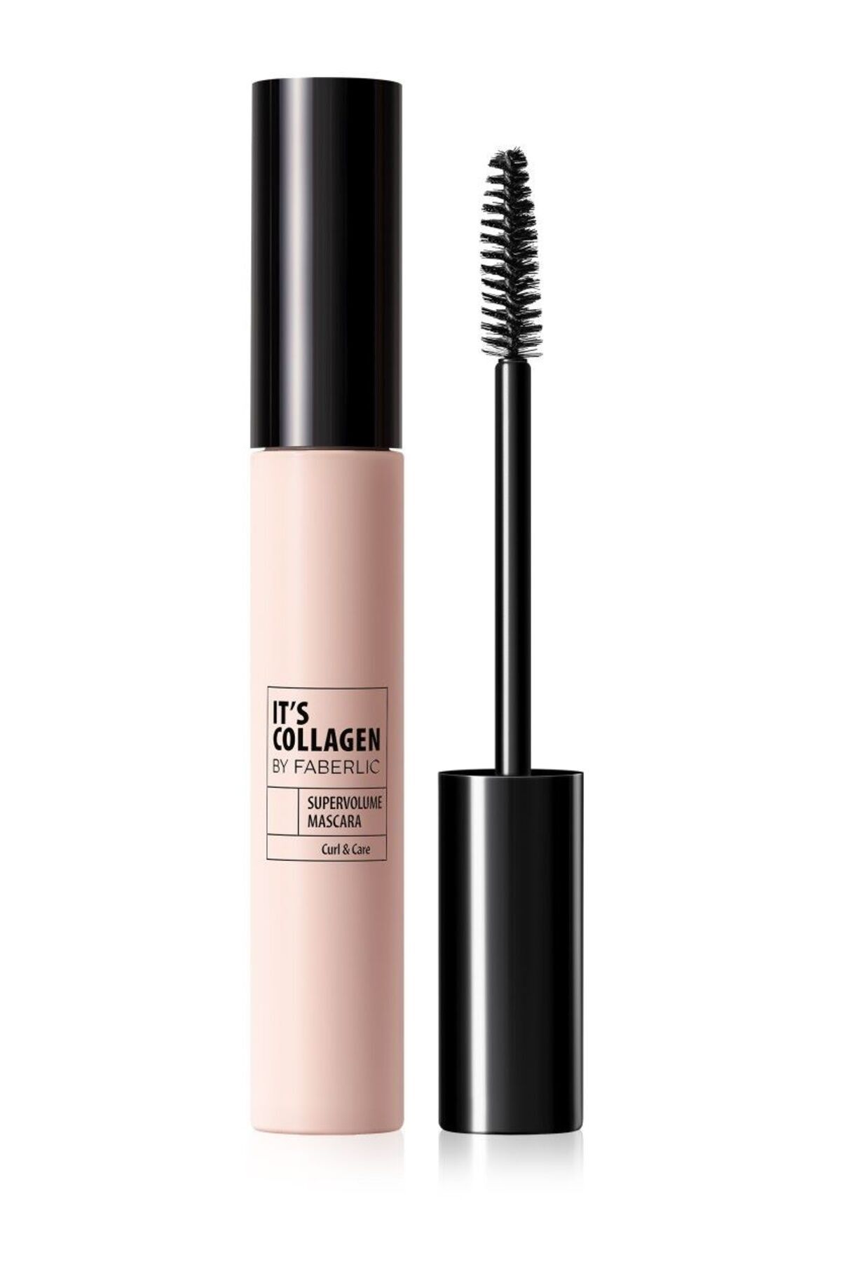 Faberlic Kirpikleri güçlendiren, “Bebeksi Kirpik” hacmi etkisi yaratan, siyah tonlu Collagen Maskara