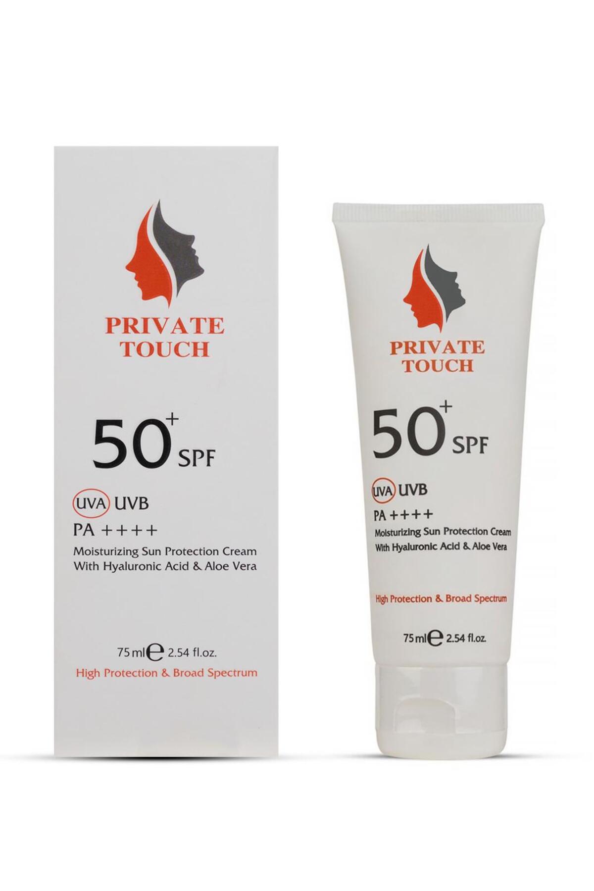 PRIVATE TOUCH Hyaluronık Asit Aleovera Ile Zenginleştirilmiş Yüksek Korumalı Güneş Kremi