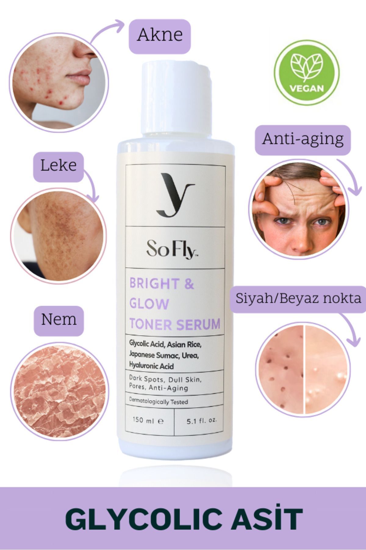 So Fly Bright & Glow Toner Serum 150 ml