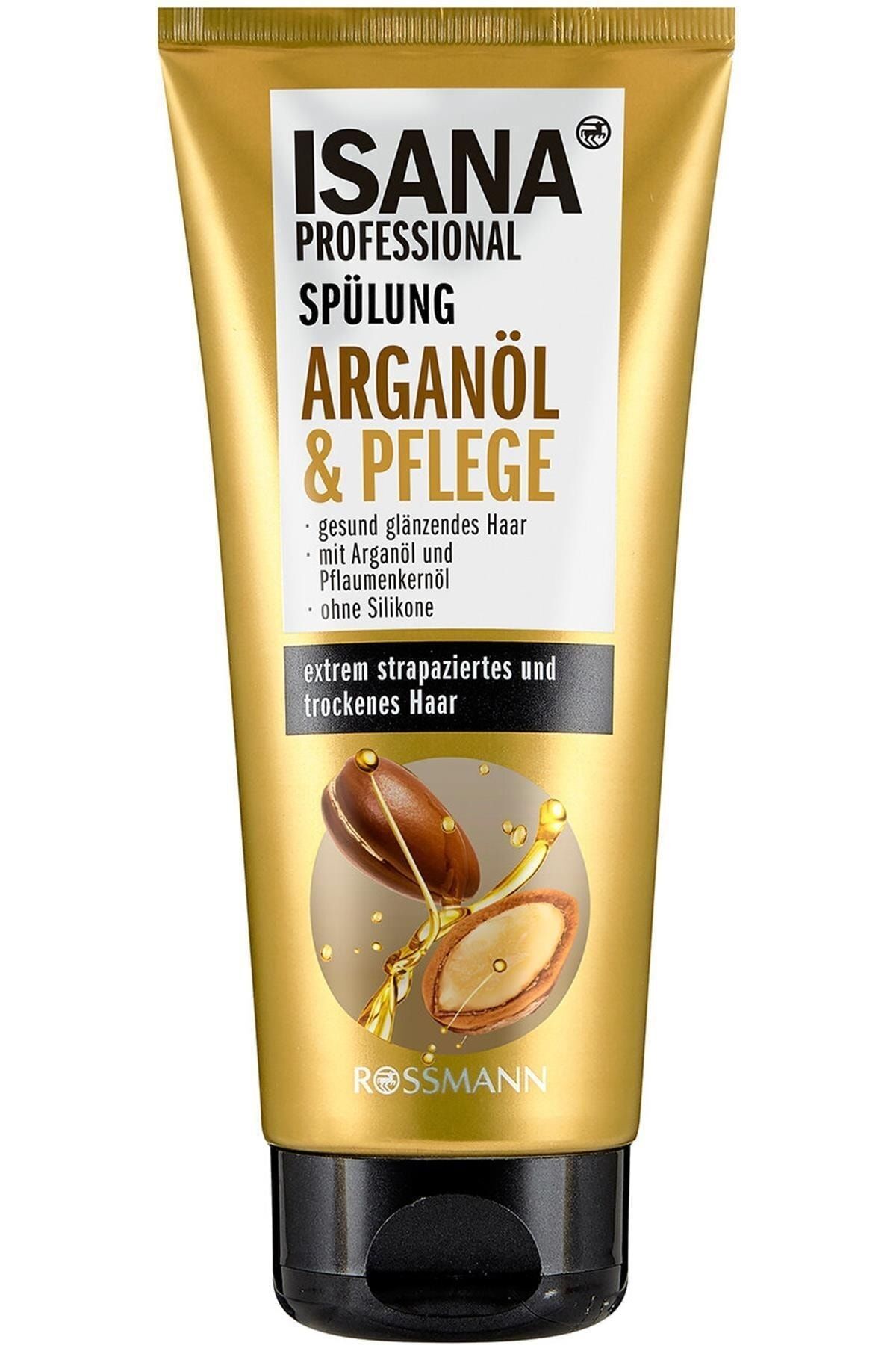 ISANA Saç Kremi Çok Yıpranmış Kuru Saçlar- Argan Yağı Içerikli 200 Ml