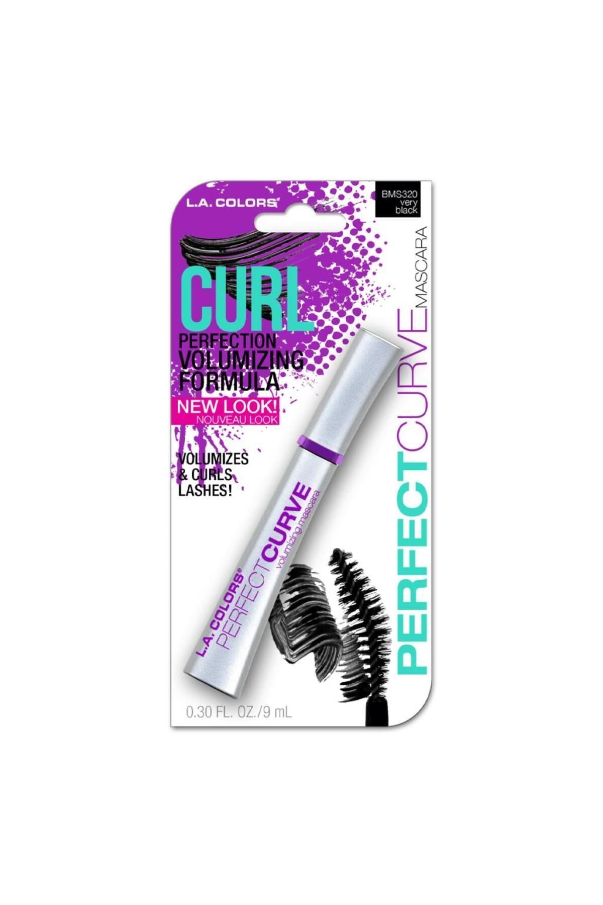 La Colors Perfect Curve Maskara-black