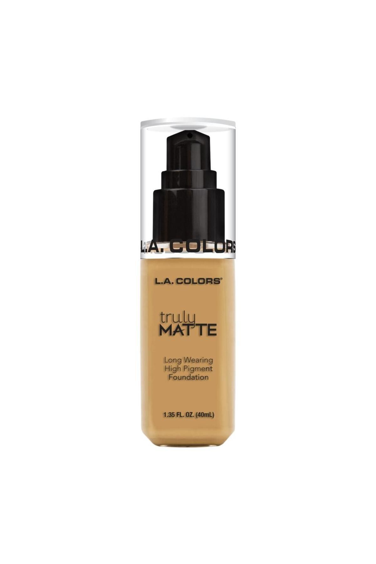 L.A Colors La Colors Truly Matte Fondöten-nude 40ml