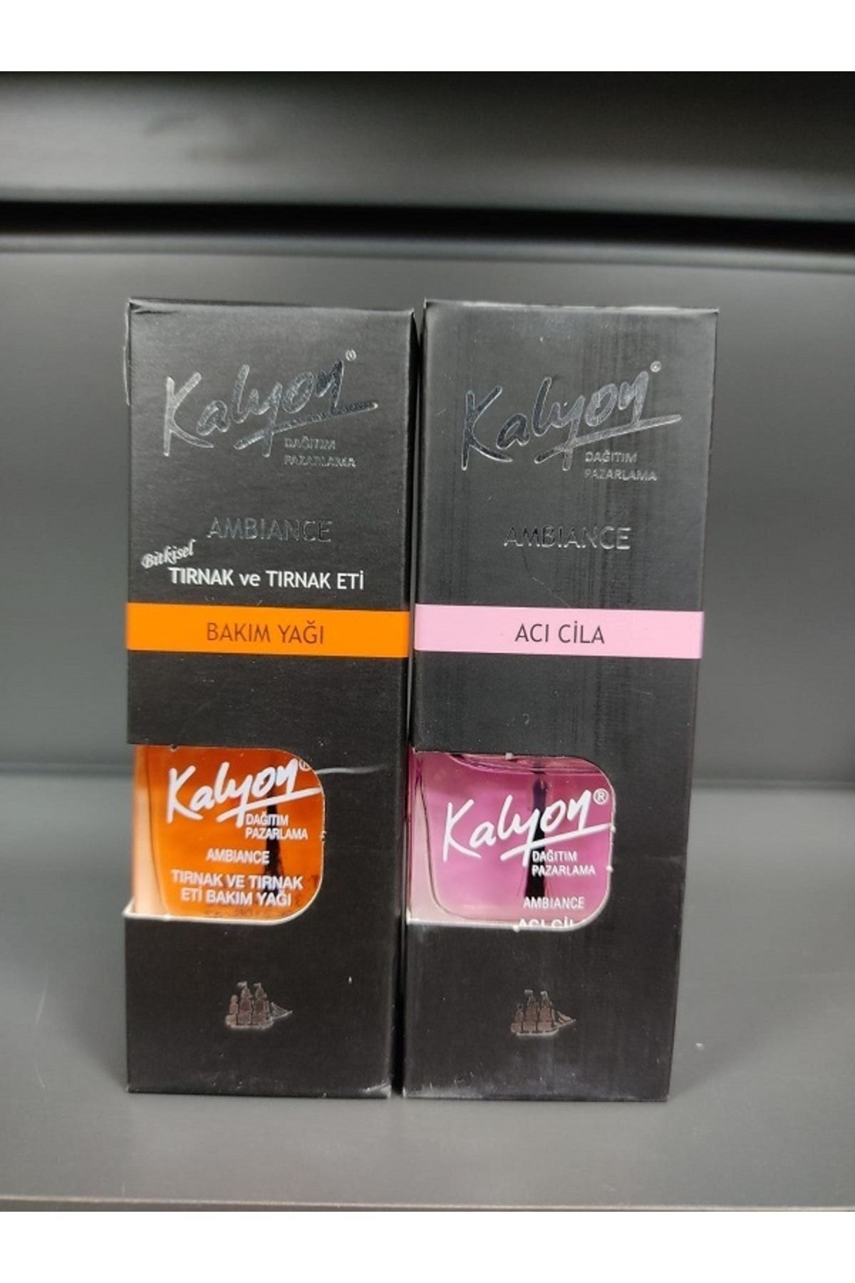 Kalyon Tırnak Yemeyi Önleyici Acı Cila 11 ml Bakım Yağı 11ml. 2'li Set