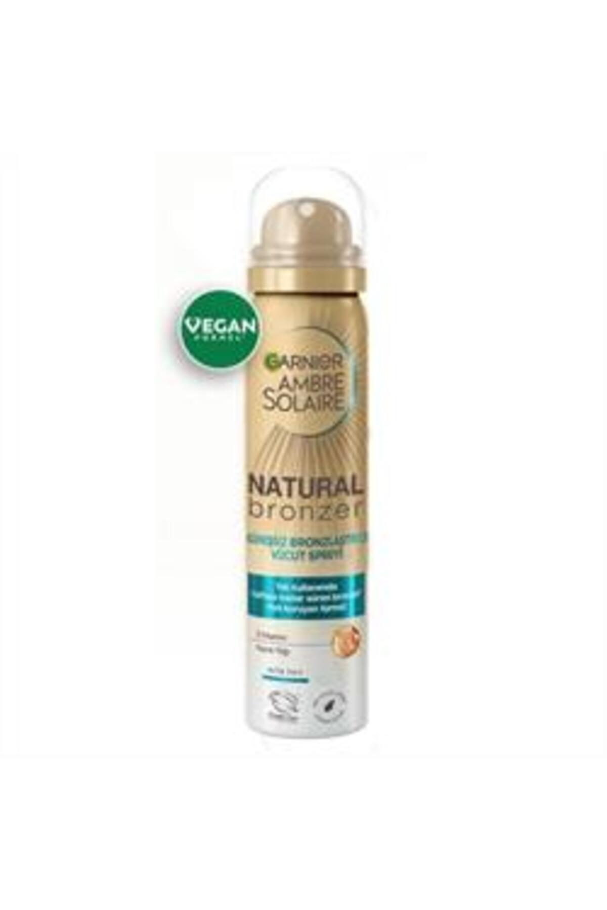 Baby Garnier Ambre Solaire Natural Bronzer Güneşsiz Bronzlaştırıcı Sprey 150ml ( TEKLİDİR )