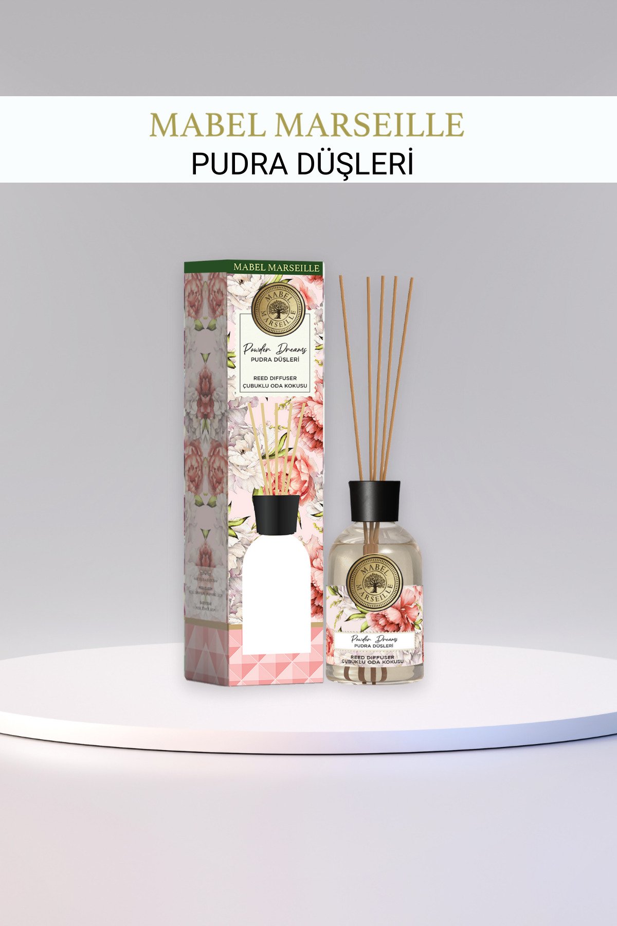 Mabel Marseille Pudra Düşleri Çubuklu Oda Kokusu 100 ML