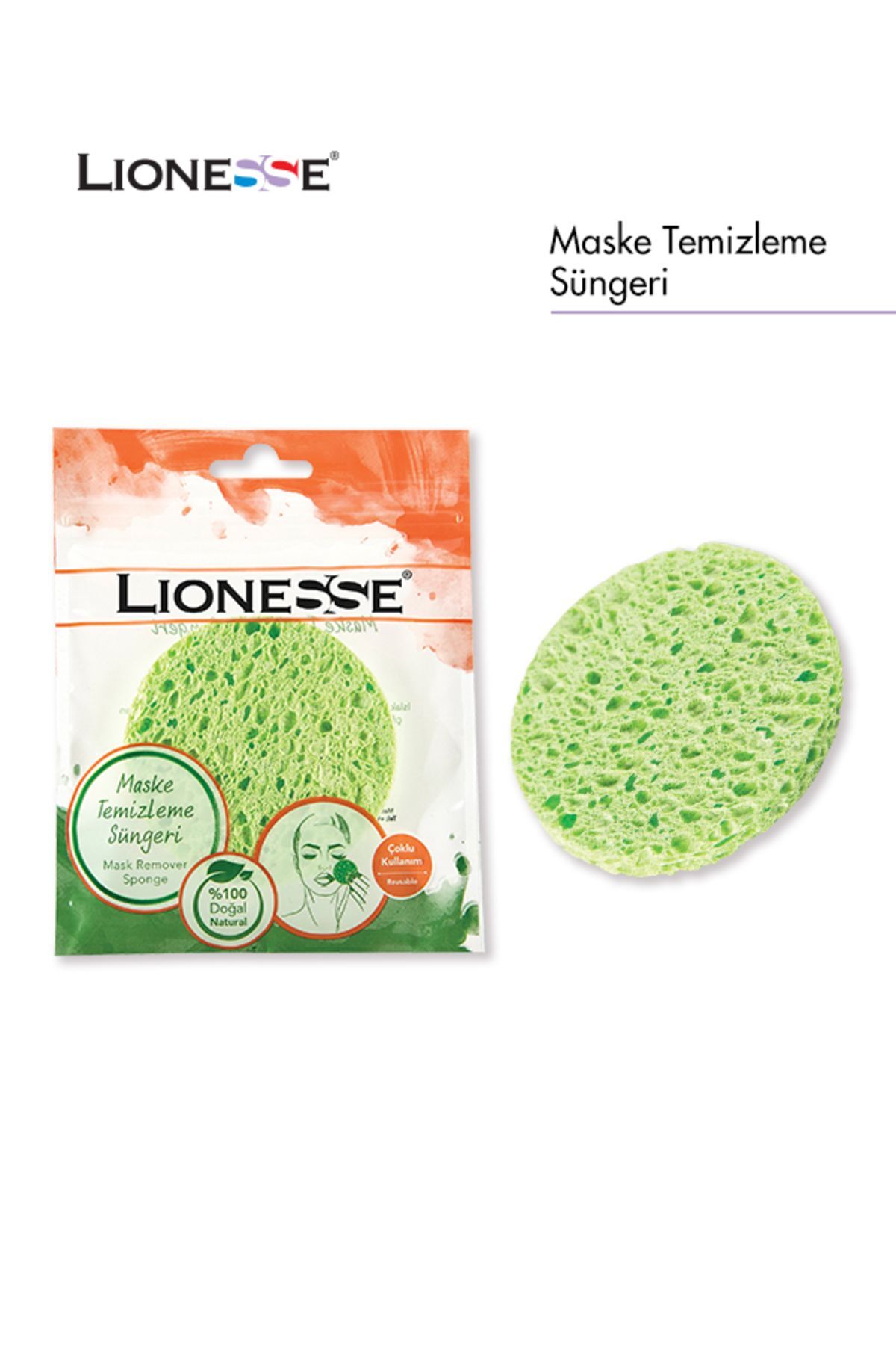 Lionesse Maske Temizleme Sünger - 240