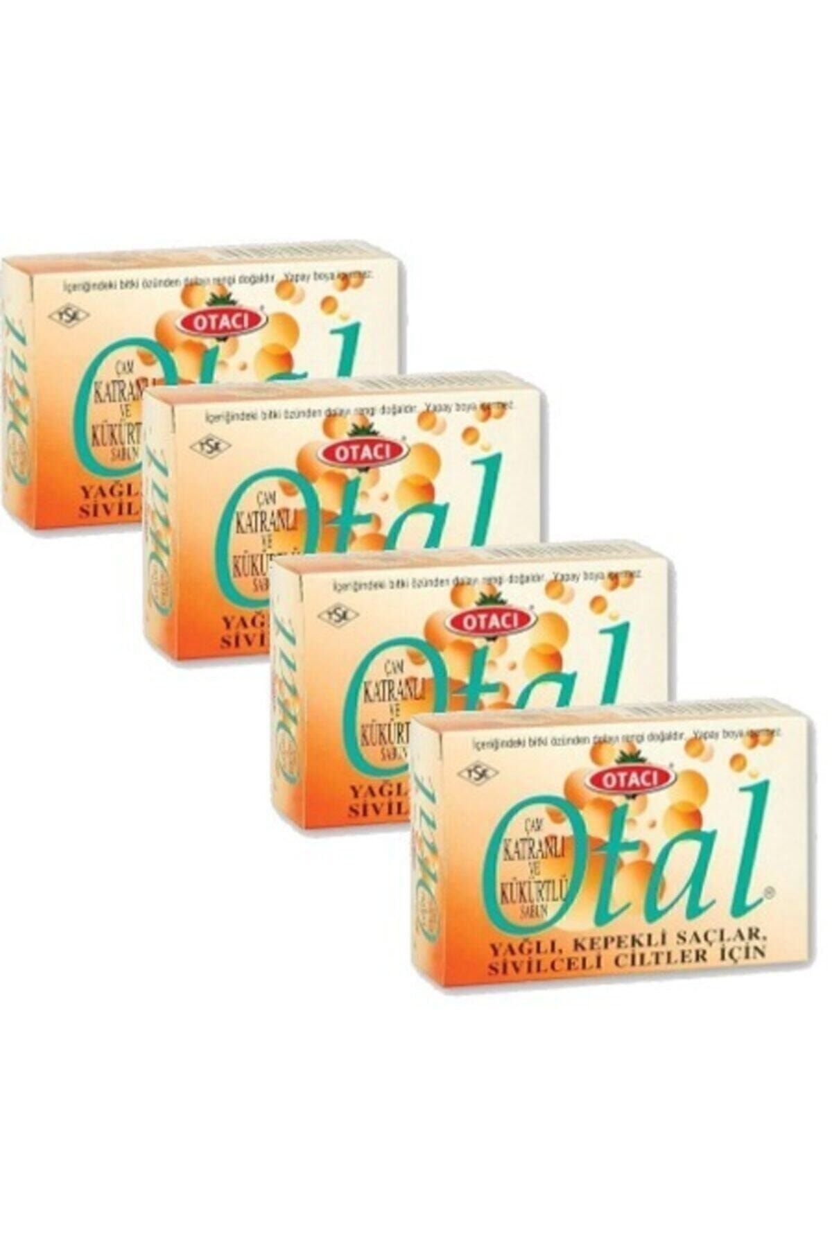 Otacı Çam Katranlı Ve Kükürtlü Sabun 80 gr 4 Adet