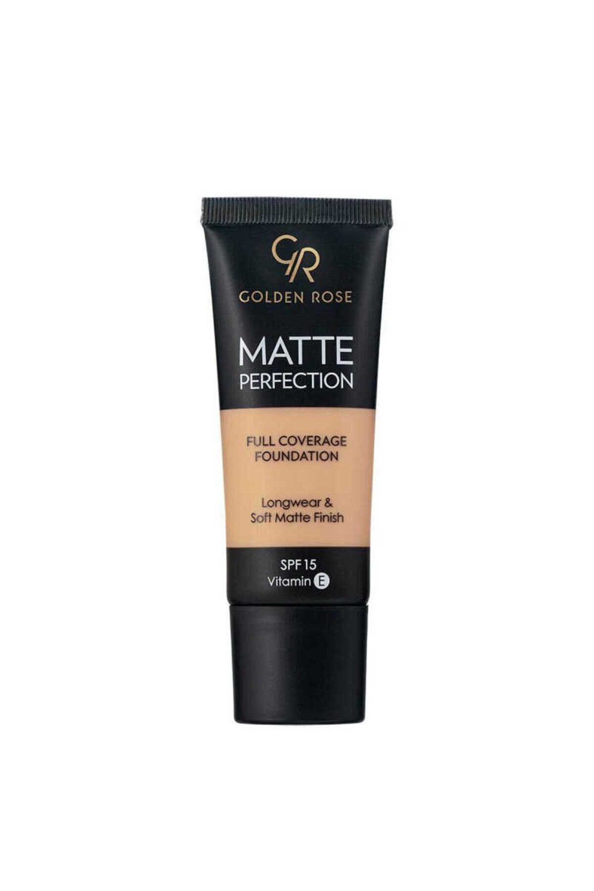 Golden Rose Matte Perfection Foundation Natural 05 Söğüt Özü & Üzüm Çekirdeği Yağlı Mat Fondöten 35 ml