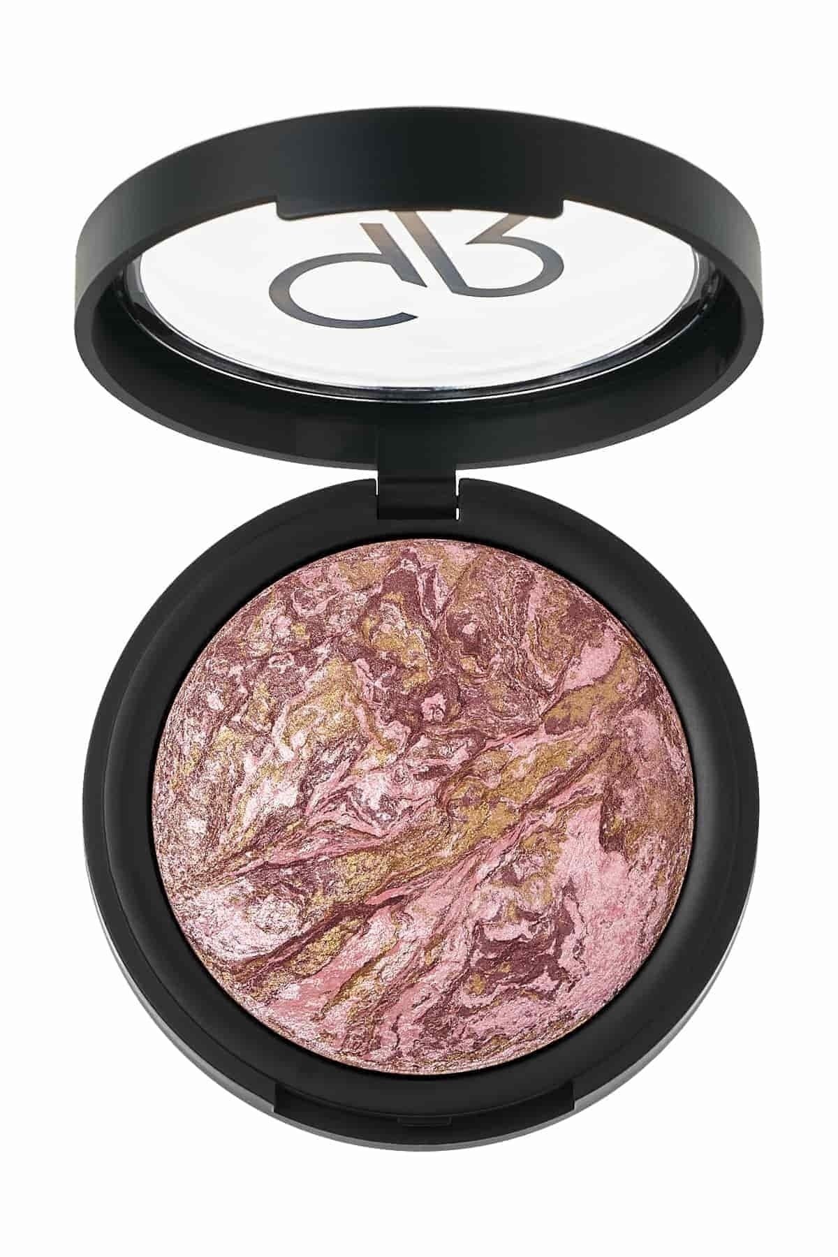 Golden Rose Baked Stardust No: 102 Mix Pink - Işıltılı Allık - 8691190540784