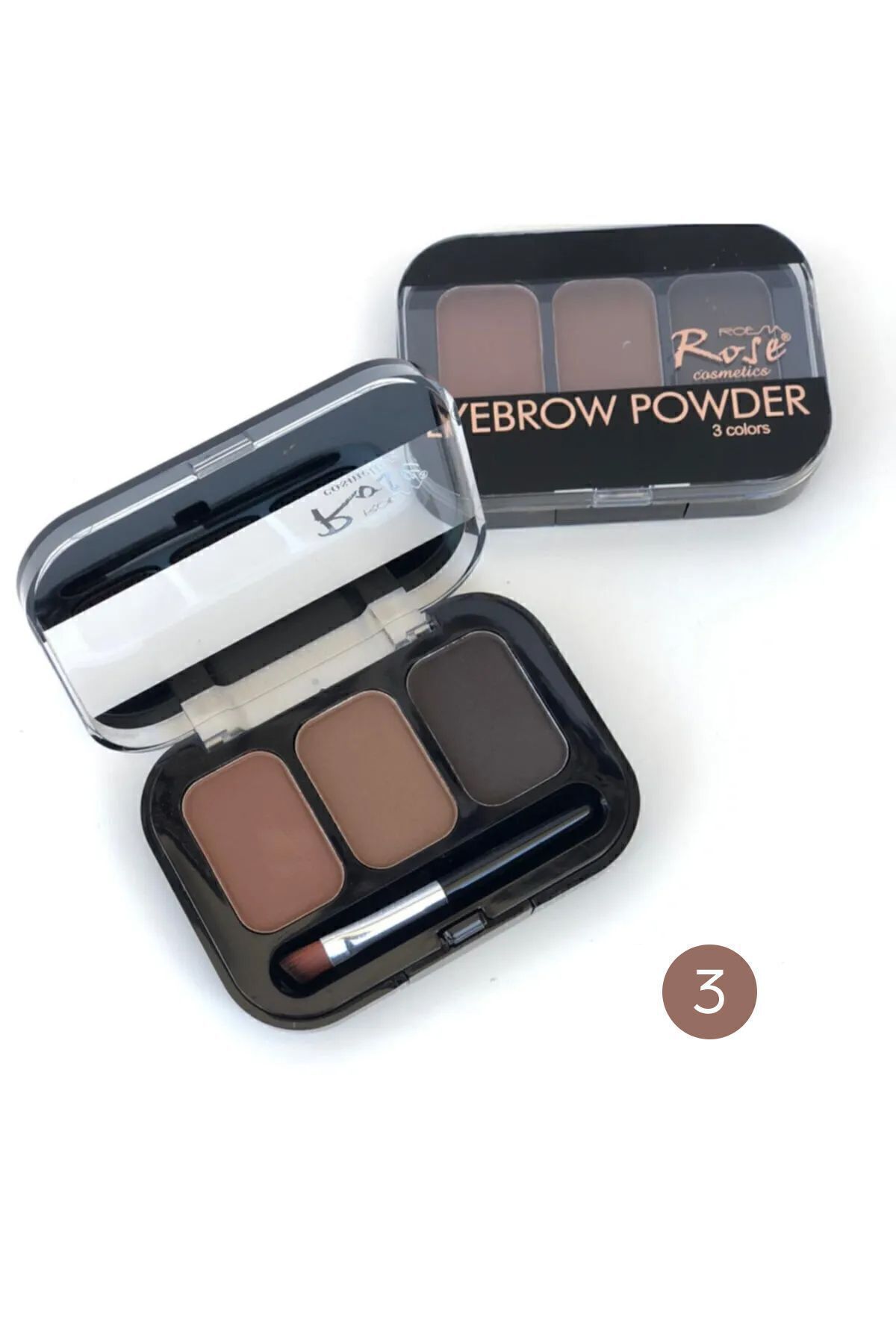 Roesıa Rose Cosmetics Rose 3'lü Kaş Farı & Perfect Brows