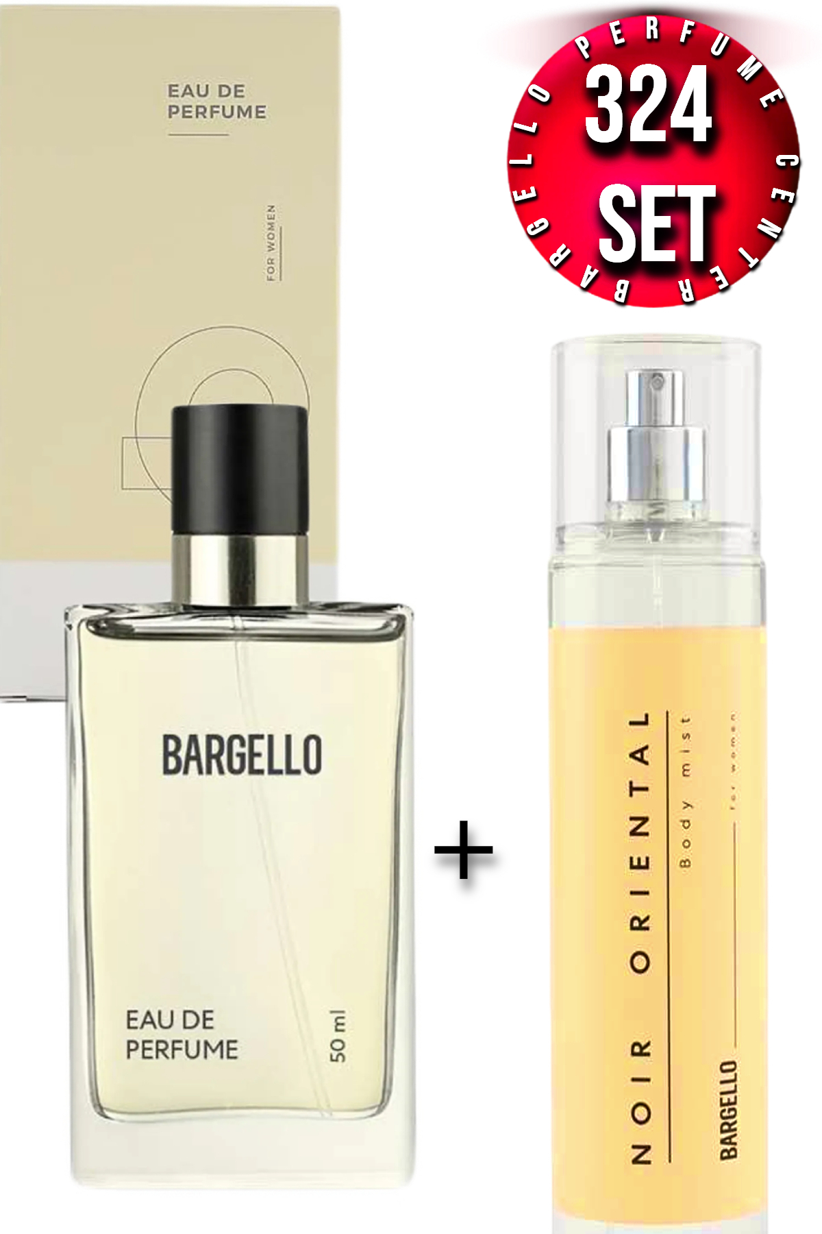 Bargello 324 Oriental Kadın Parfüm 50 Ml EDP + Bargello Oriental Vücut Spreyi 210 Ml