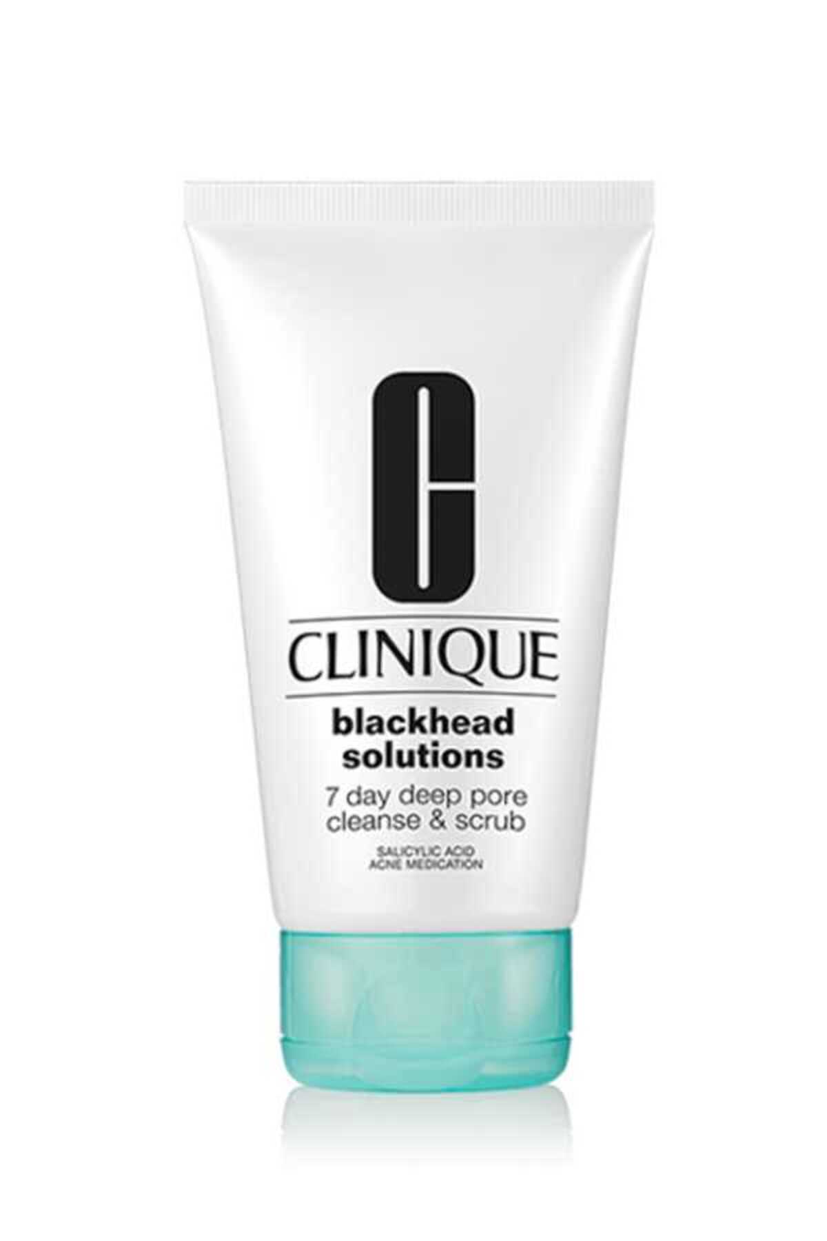Clinique Blackhead Solutions 7 Day Deep Pore Cleanse&Scrub - 3'ü 1 Arada Temizleyici & Peeling & Maske 125ml