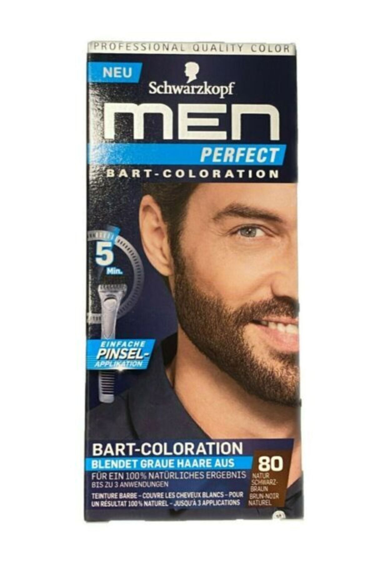 Schwarzkopf Sakal Boyası 80 No