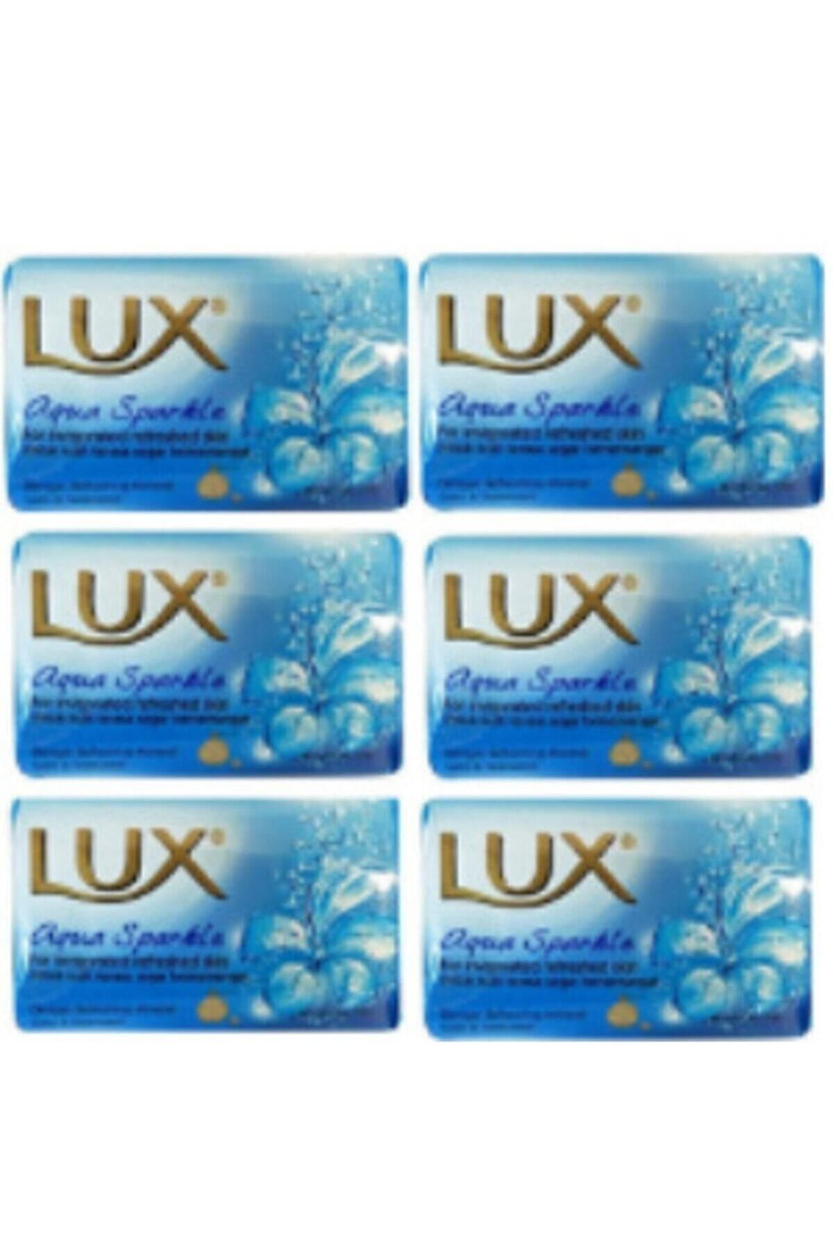 LUX Sabun 80 gr 6lı Toplam 480 gr Aqua Sparkle