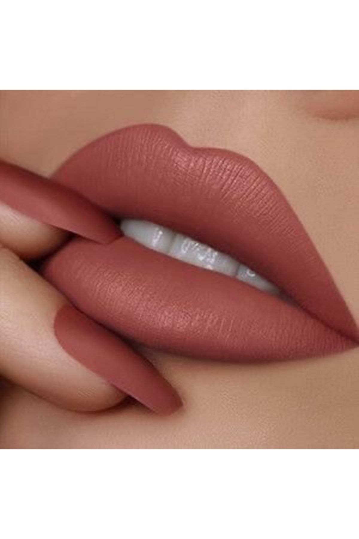Cleo Cosmetics 24 Saat Kalıcı Waterproof Matte Lıpstıck Crayon Doğal Ton (NUDE)