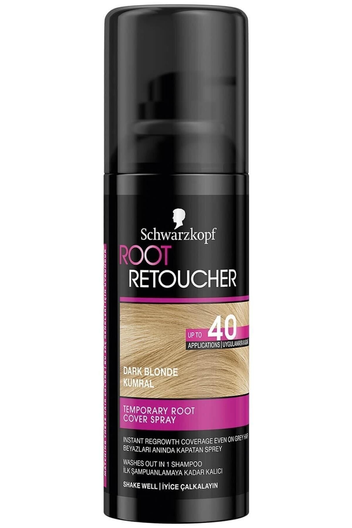 Schwarzkopf Kapatıcı Root Retoucher Kumral 100 Ml