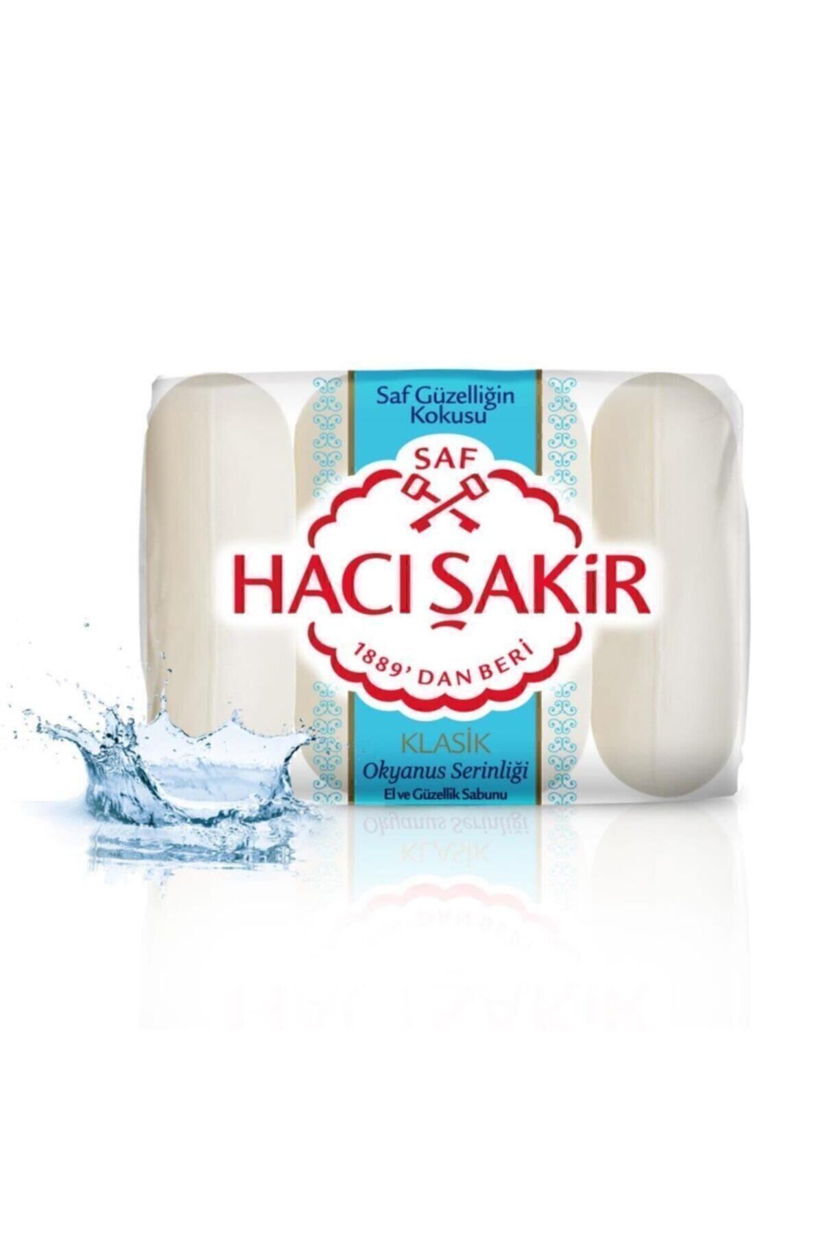 Hacı Şakir Güzellik Sabunu Klasik Okyanus Serinliği 4x70GR