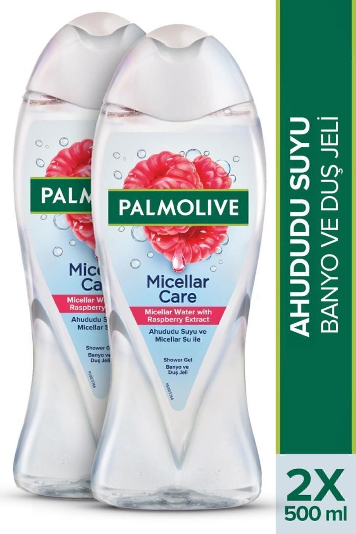 Palmolive Micellar Care & Ahududu Suyu Duş Jeli 500 ml X2 Adet