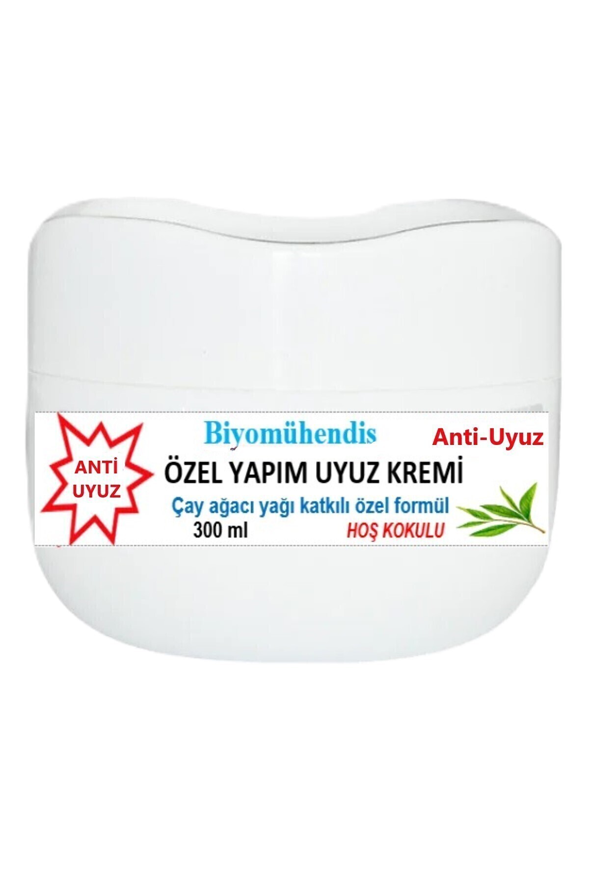biyomühendis Çay Ağacı Yağı Özlü Kaşınma ve Parazit Giderici Krem Hızlı Etki Hoş Kokulu 300 ml Büyük Boy