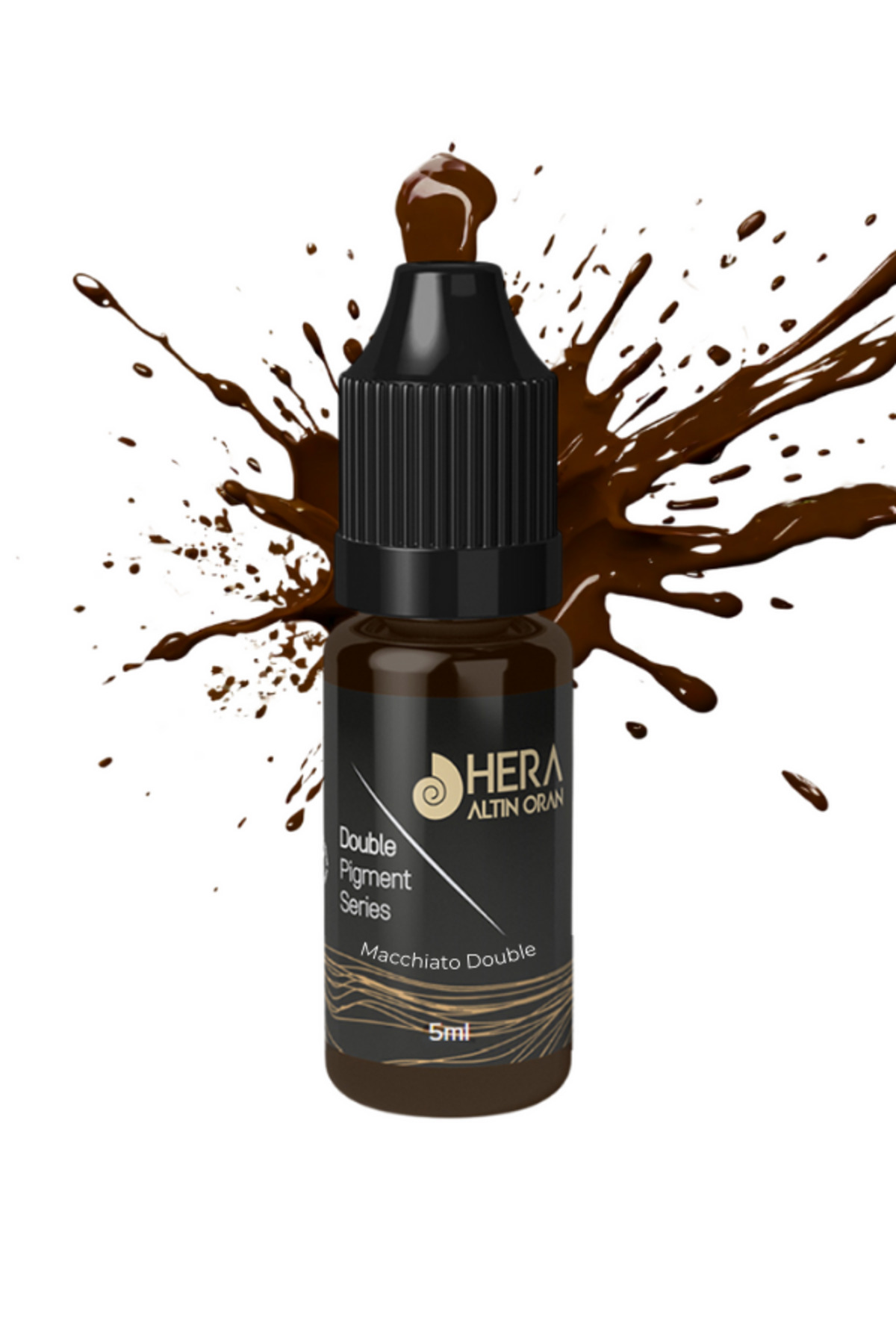 Hera Altın Oran 5ml Kalıcı Makyaj Ve Microblading Boyası Macchiato Double