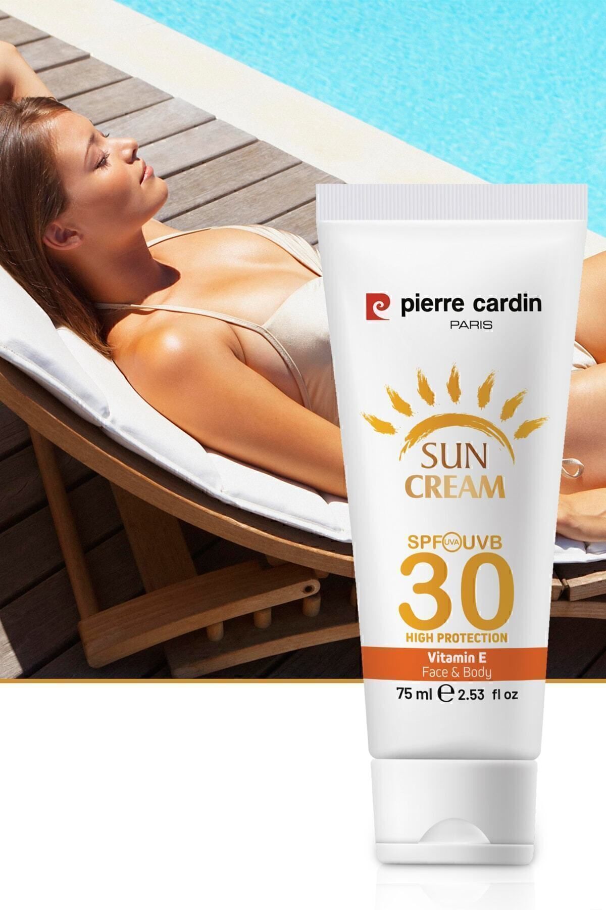 Pierre Cardin Koruyucu Güneş Kremi 30 Spf Yüksek Koruma - 75 ml