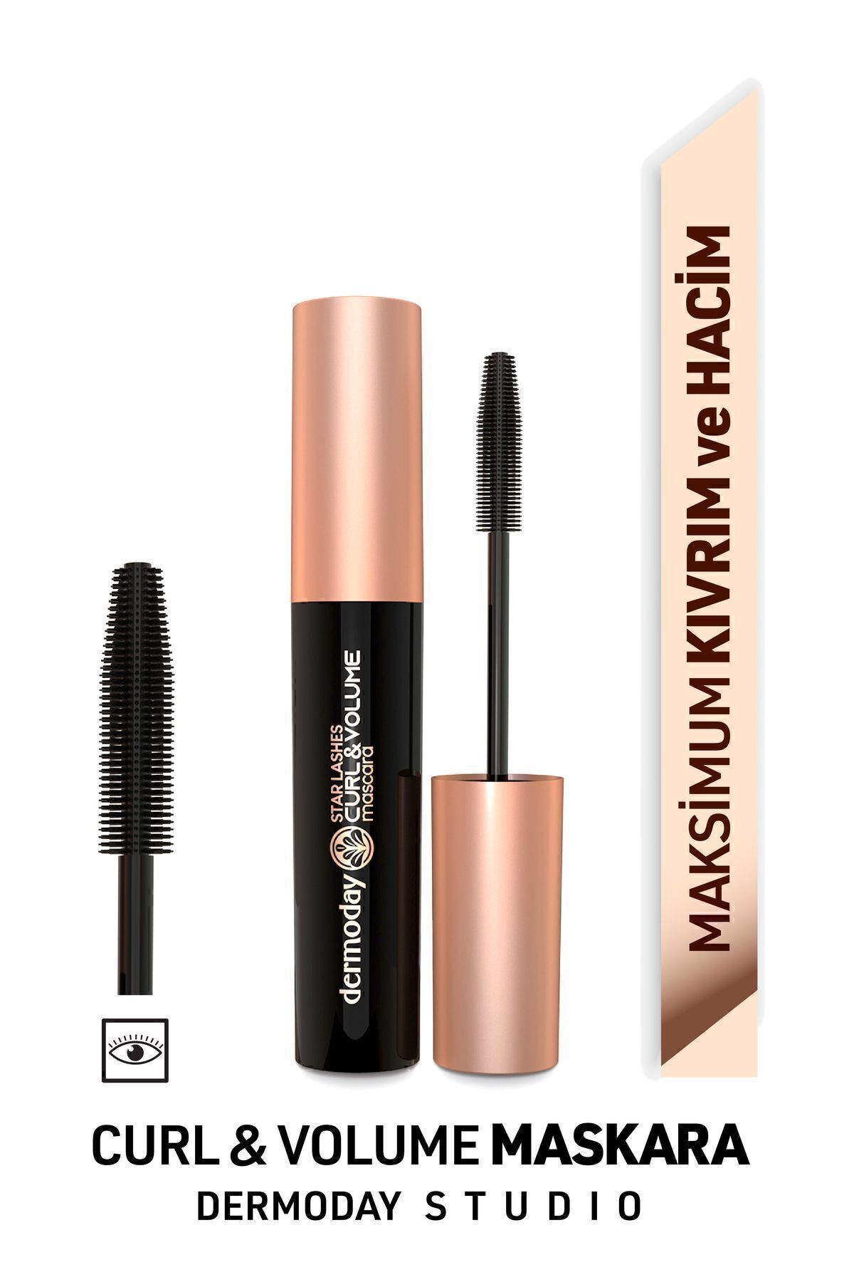 Dermoday Curl and Volume Maskara Ultra Kıvrım ve Hacim