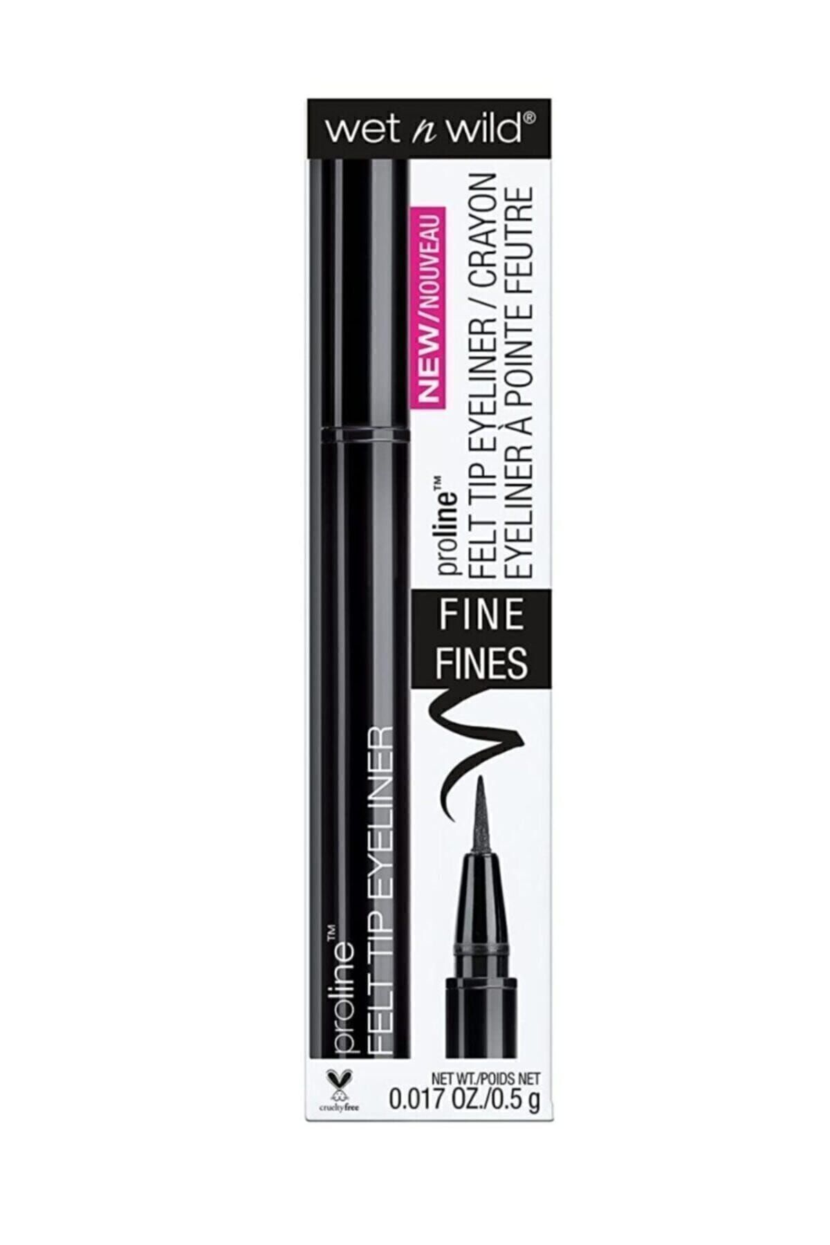 WET N WİLD Proline Felt Tip Eyeliner Black