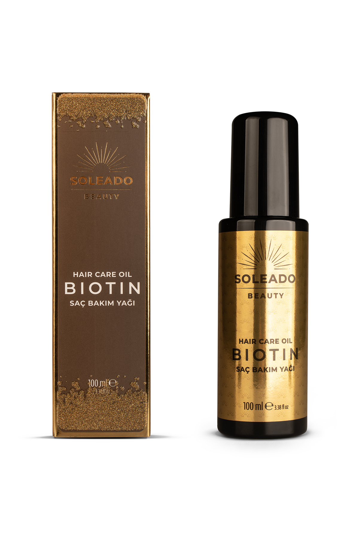 Soleado Beauty Saç Bakım Yağı - Argan Ve Jojoba Yağlı Yoğun Nemlendirici Bakım 100 ML