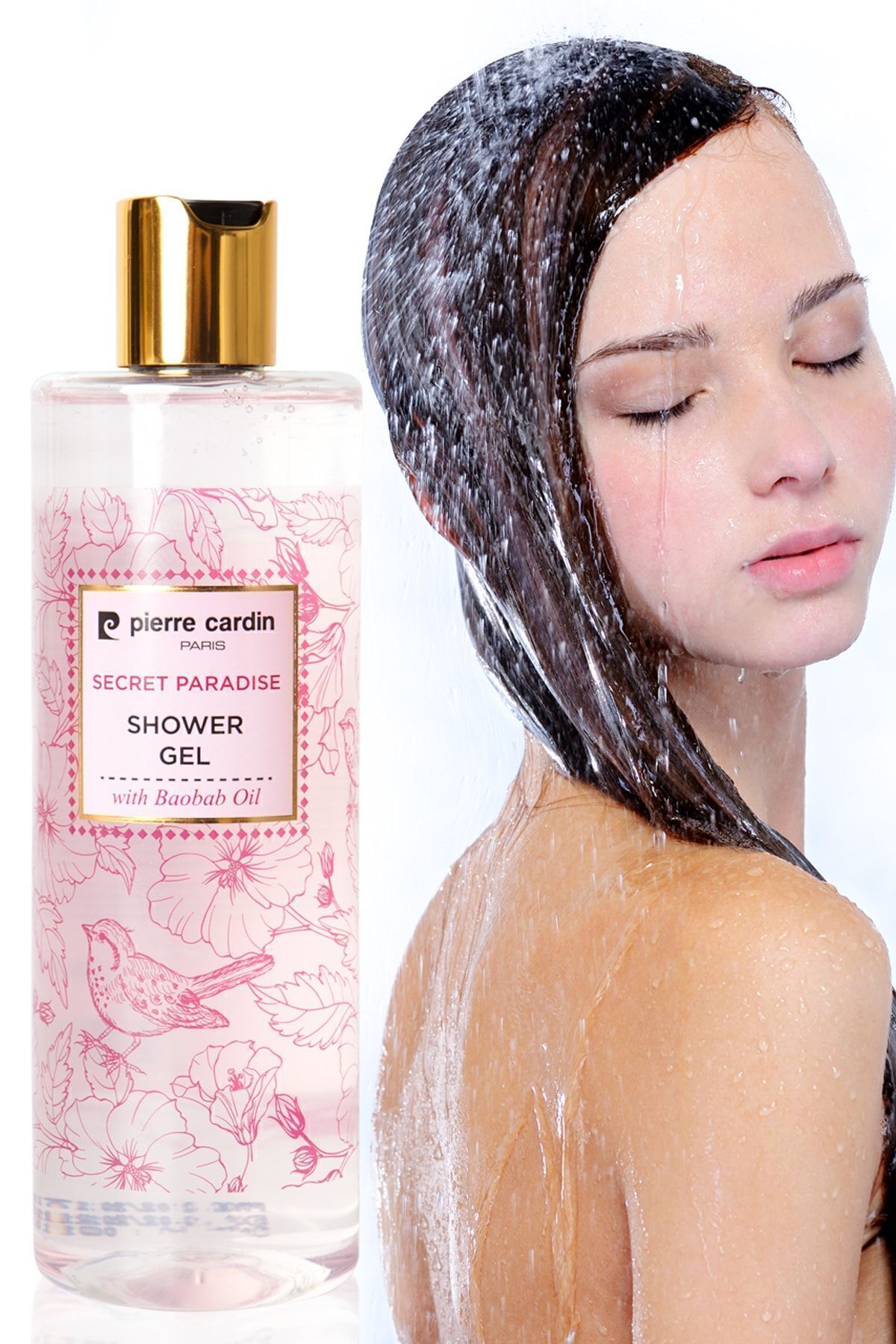 Pierre Cardin Secret Paradise E Vitaminli Ph Dengeli Canlandırıcı Duş Jeli - 400 ml
