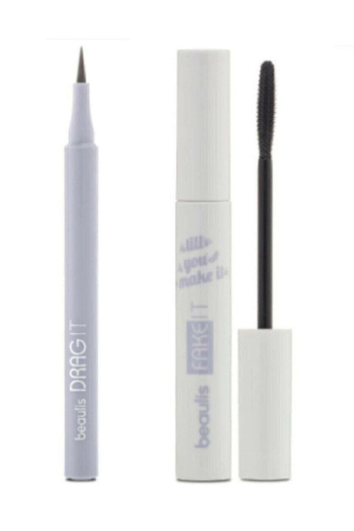 beaulis Drag It Inkpen Keçe Uçlu Eyeliner + Fake It Maskara