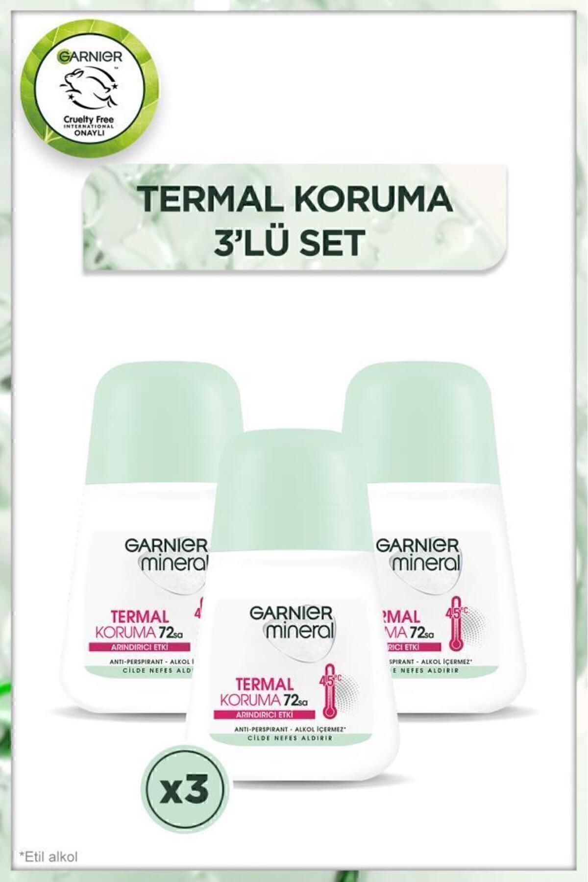 Garnier 3'lü Mineral Termal Koruma Roll-on Deodorant Seti