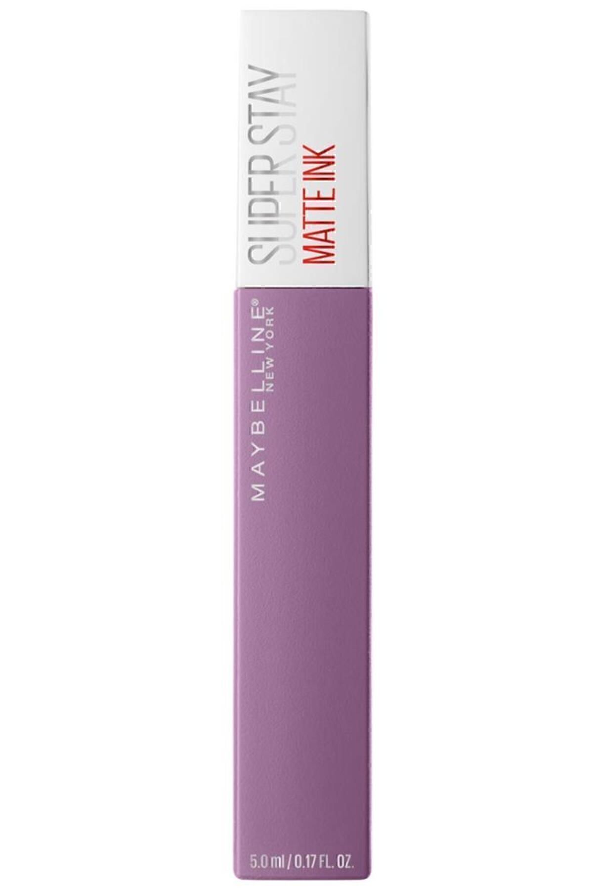 Maybelline New York Super Stay Matte Ink Unnude Likit Mat Ruj - 100 Philosopher - Lila