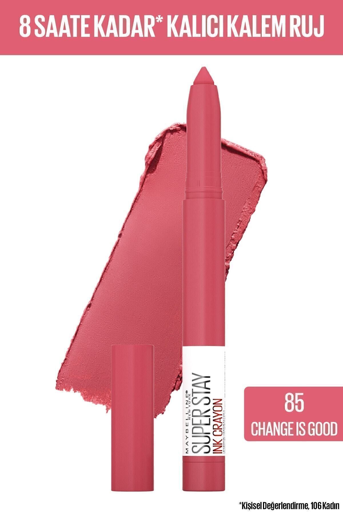 Maybelline New York Super Stay Ink Crayon Kalem Mat Pinks Edition 85 Change Is Good Ruj